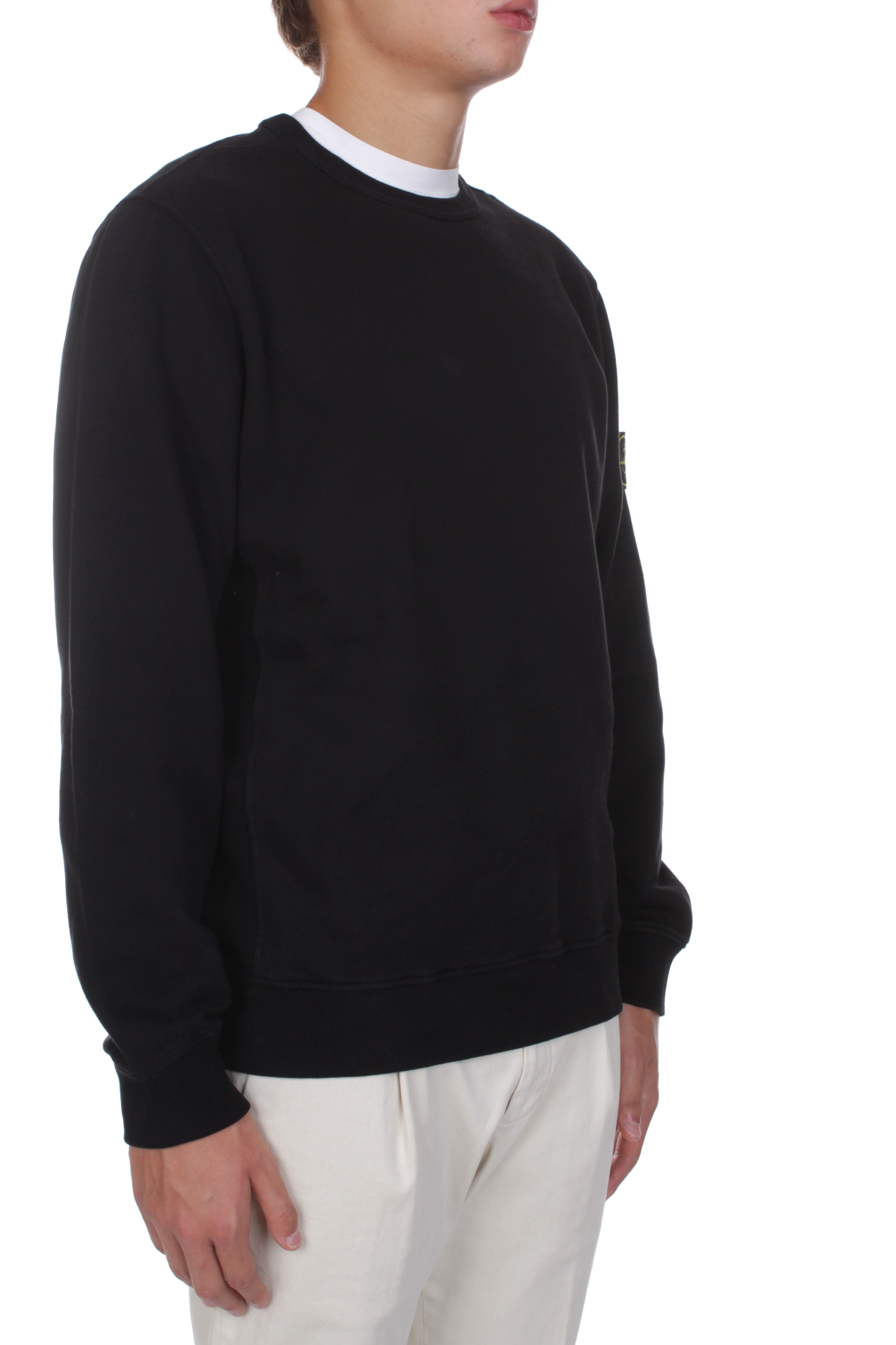 FELPE Nero Stone Island