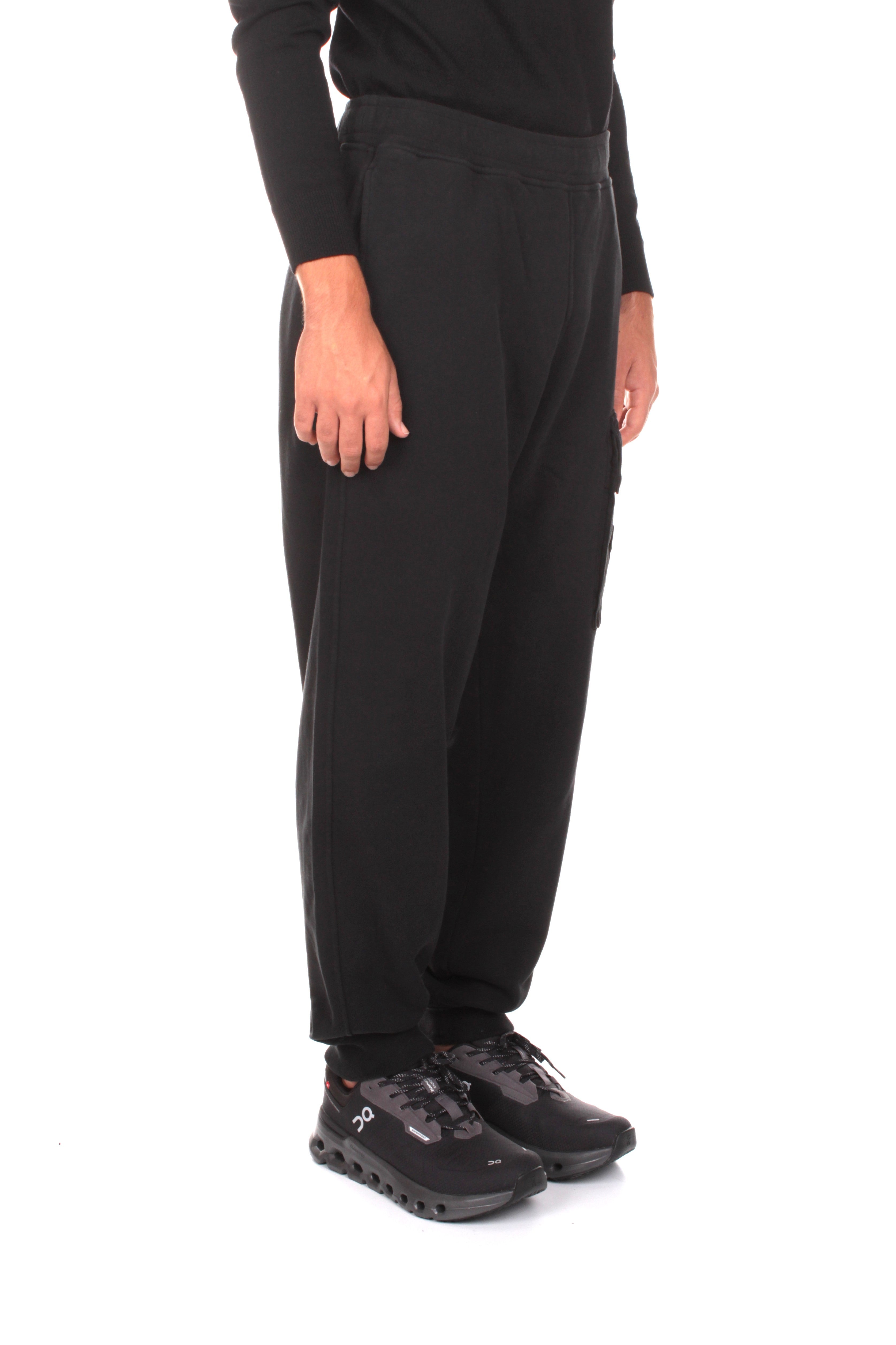 PANTALONI TUTA Nero Stone Island