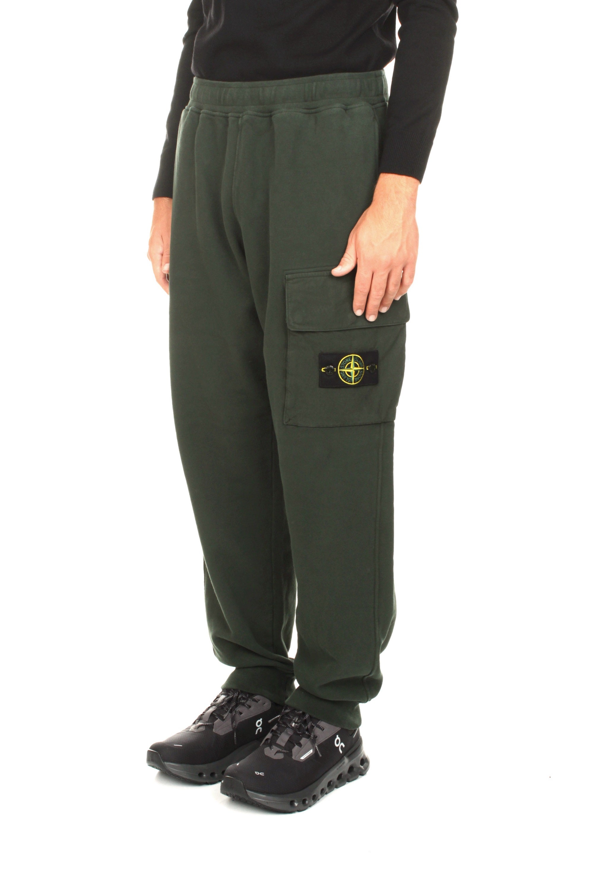 PANTALONI TUTA Verde Stone Island