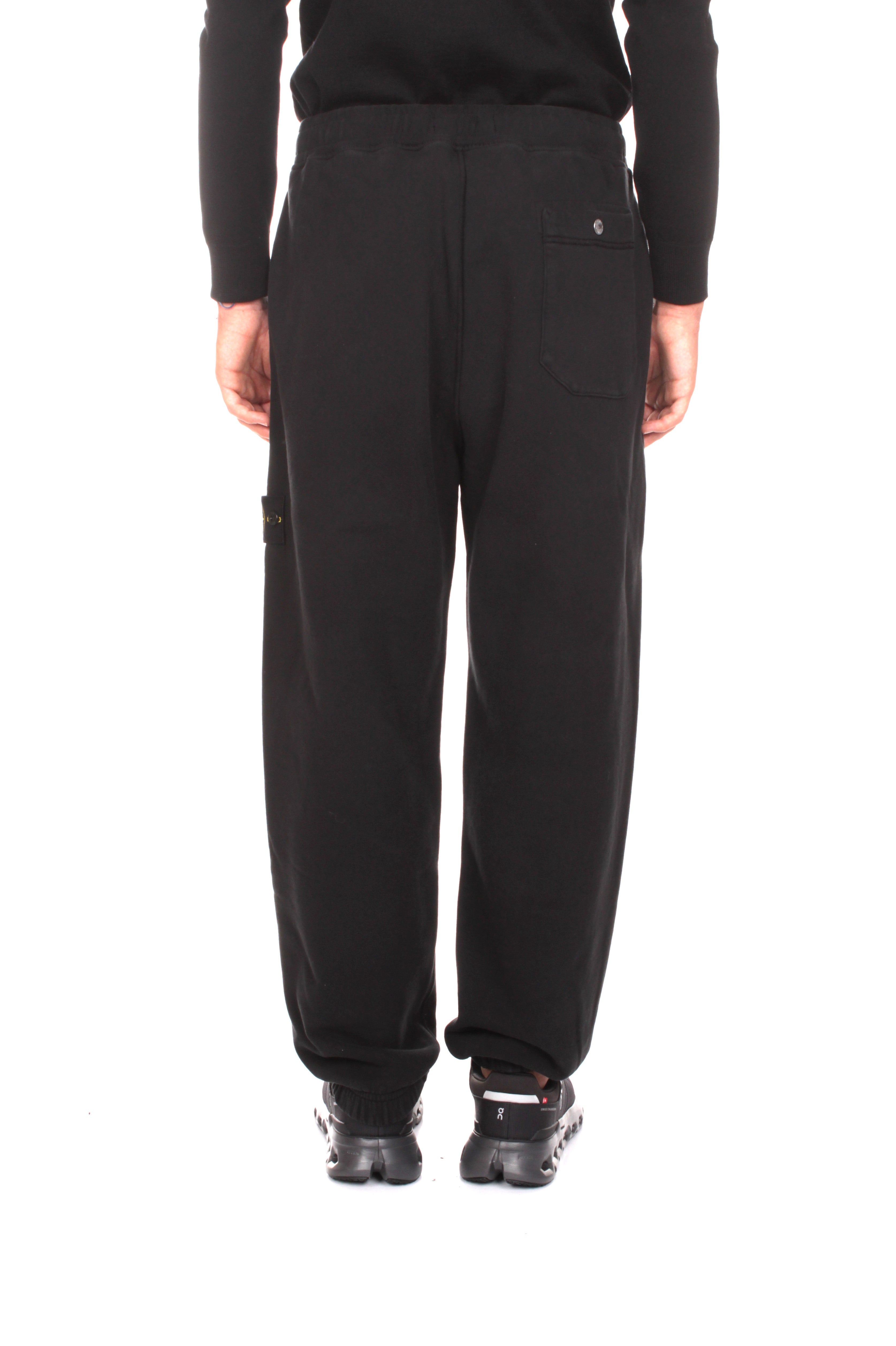 PANTALONI TUTA Nero Stone Island