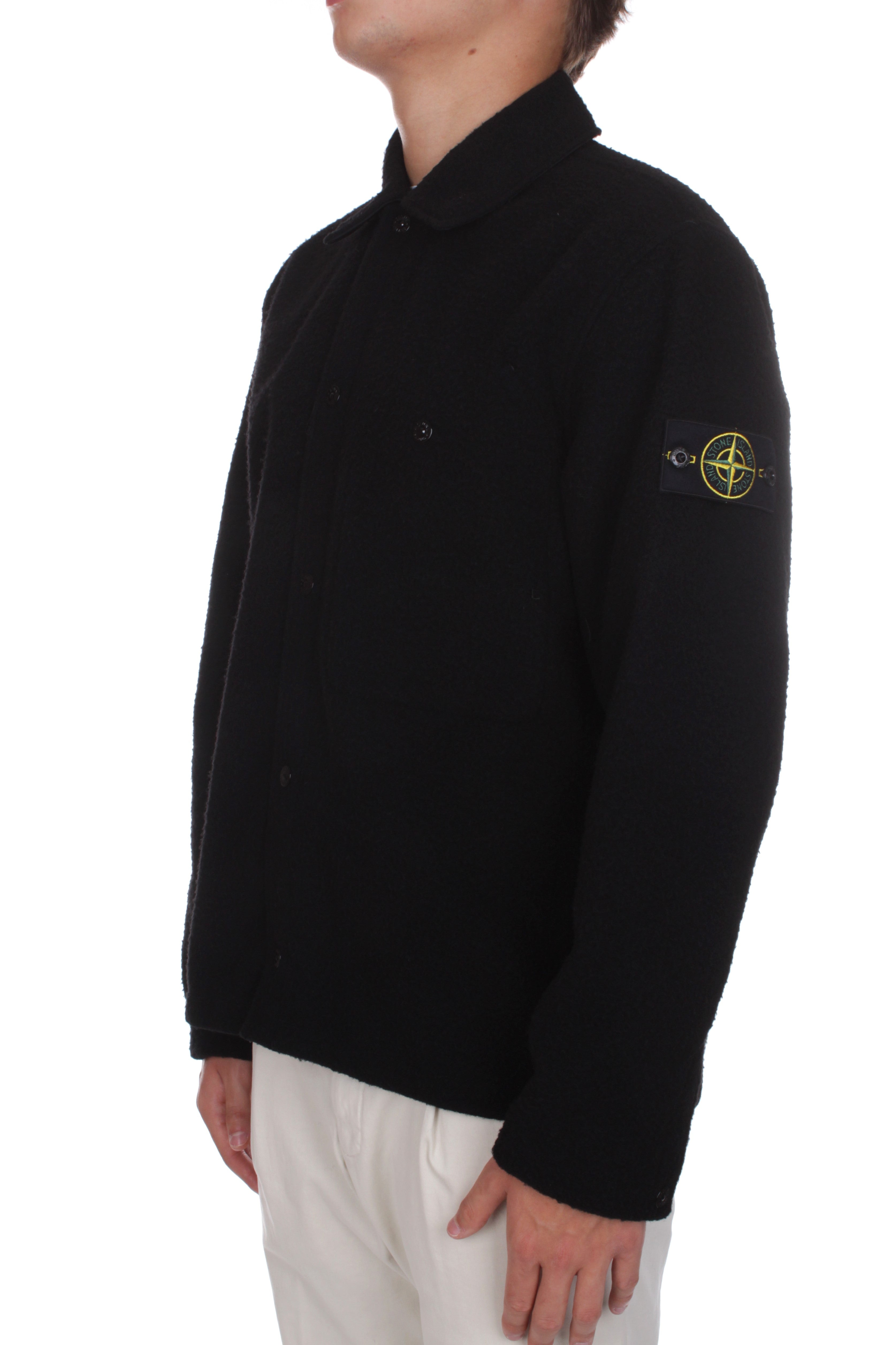 GIACCHE E GIUBBOTTI Nero Stone Island