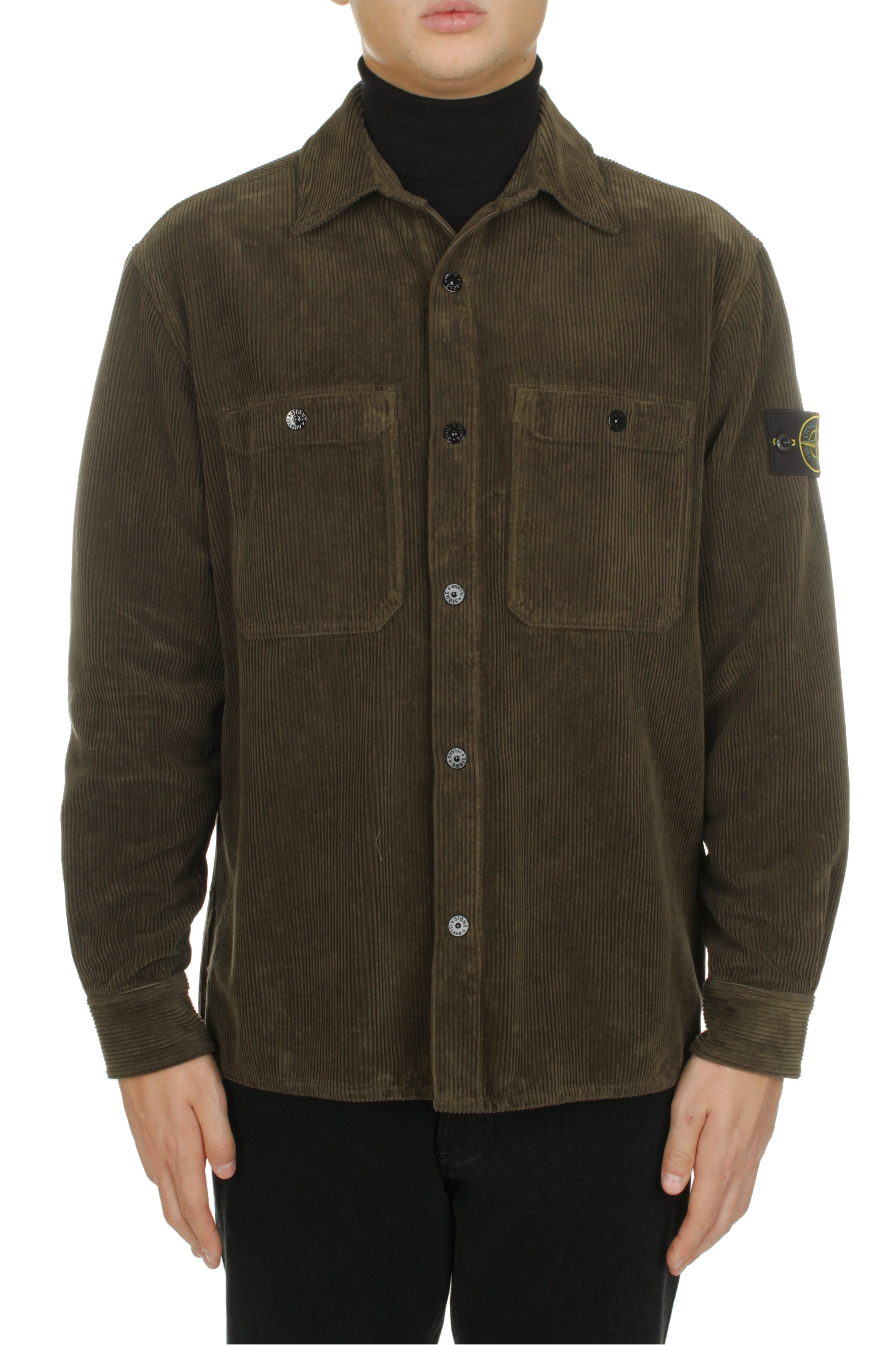 GIACCHE E GIUBBOTTI Verde Stone Island