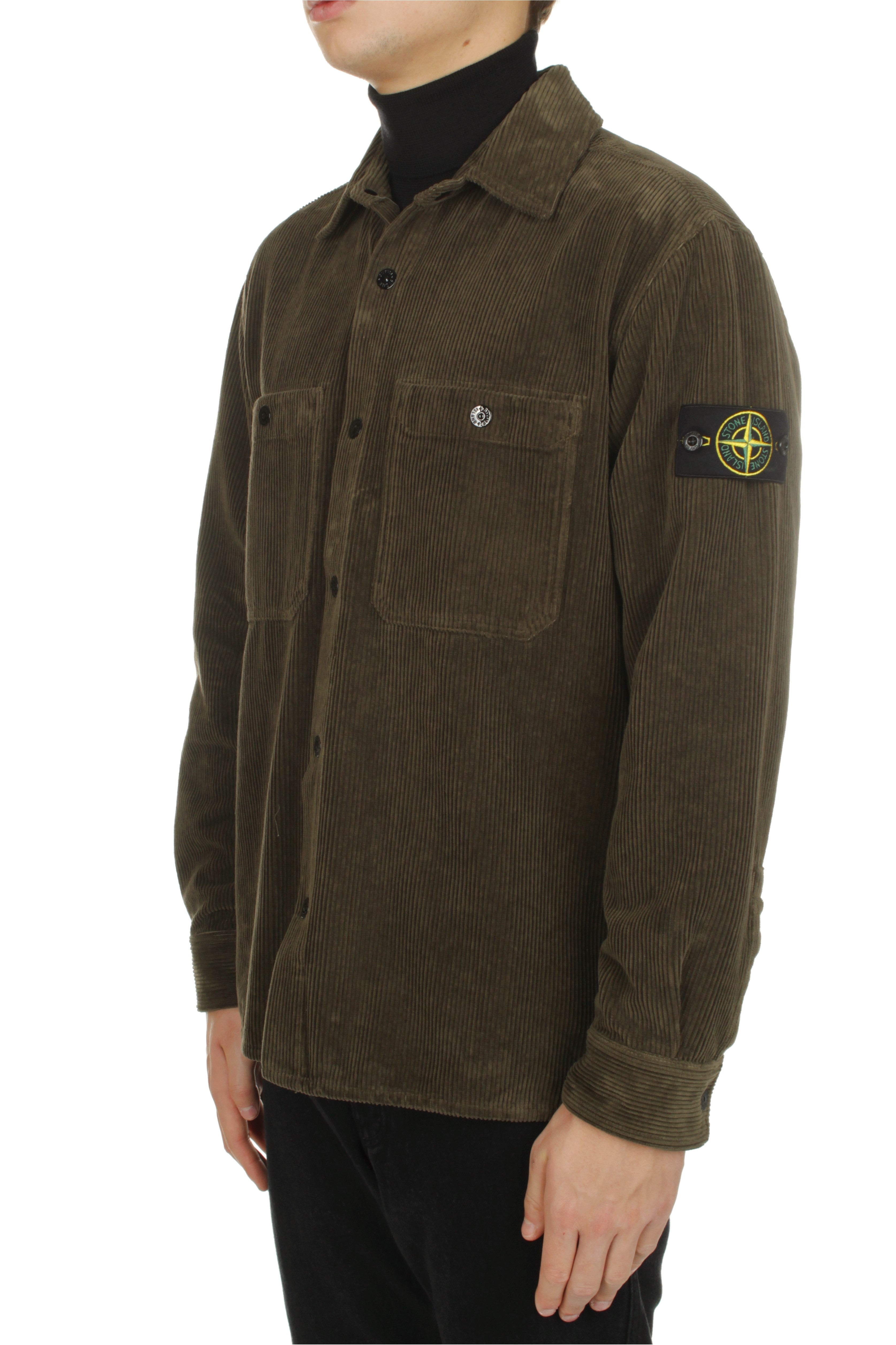 GIACCHE E GIUBBOTTI Verde Stone Island