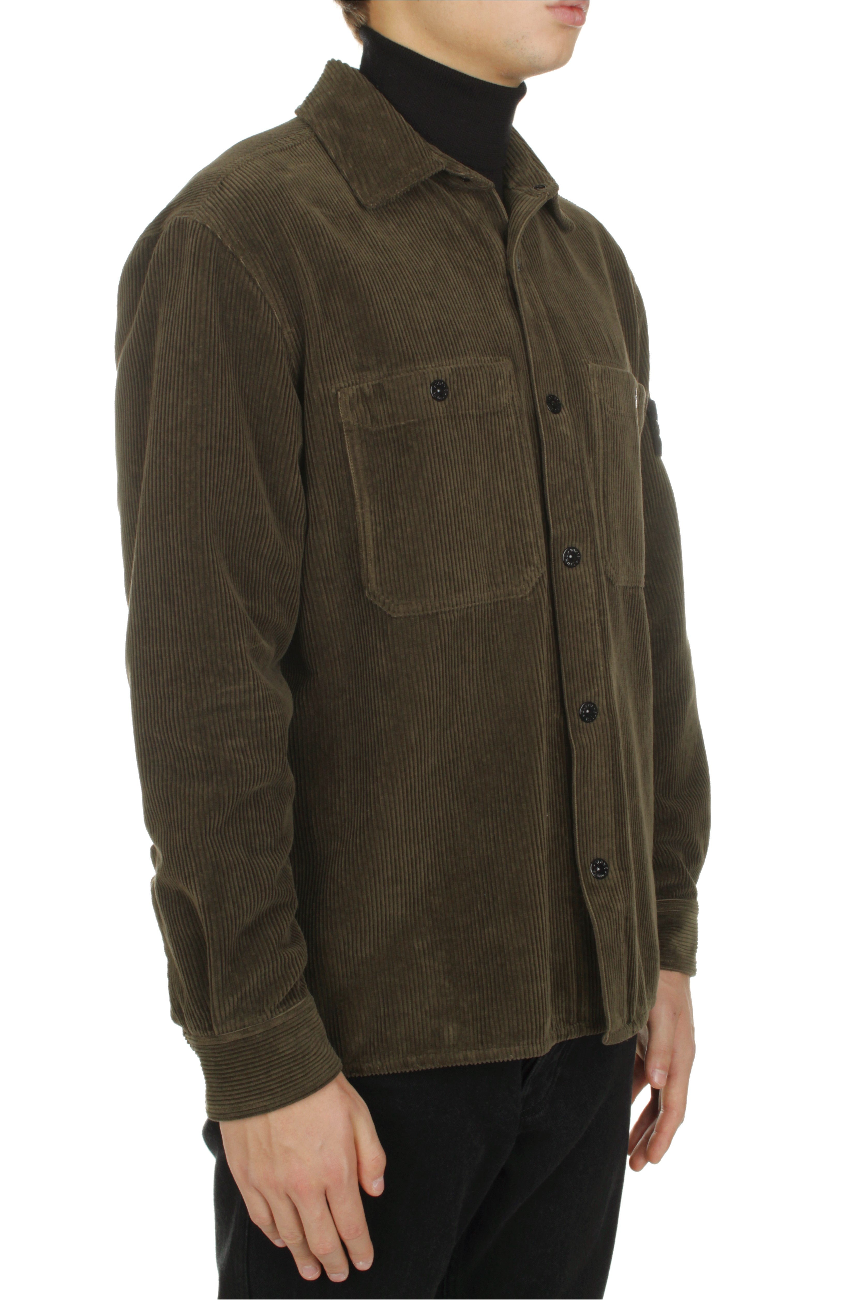 GIACCHE E GIUBBOTTI Verde Stone Island