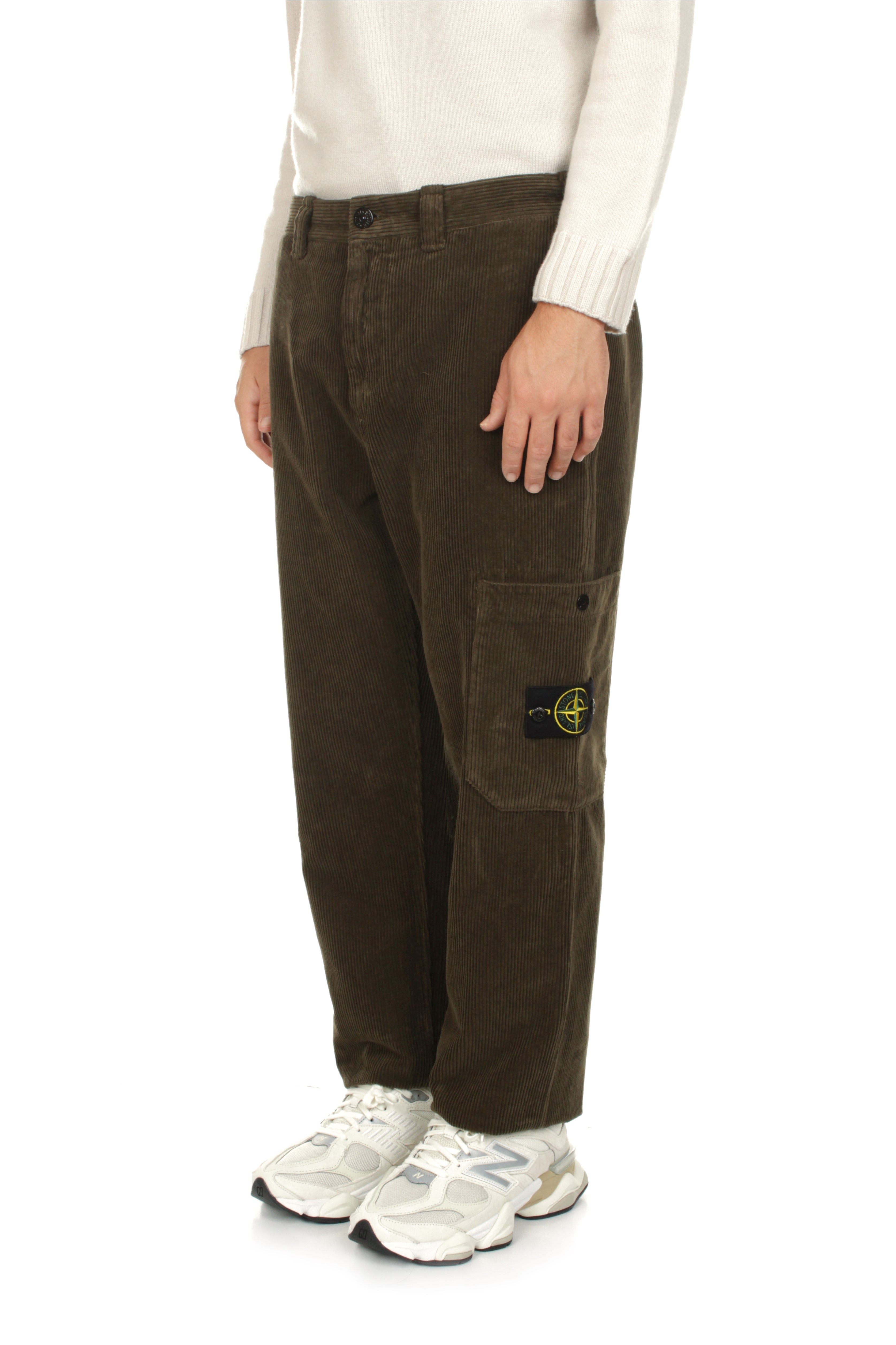 PANTALONI Verde Stone Island