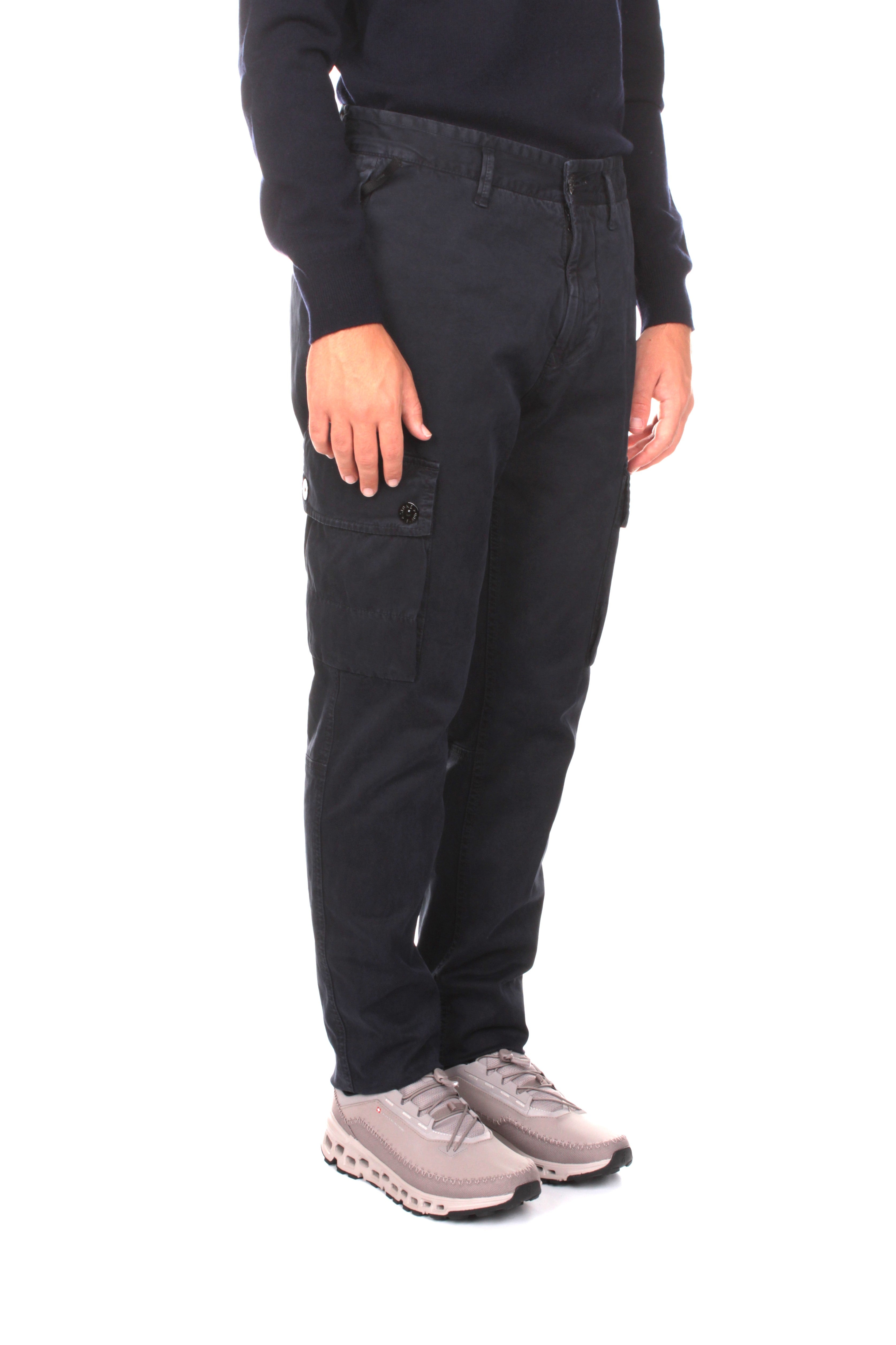 PANTALONI Blu Stone Island