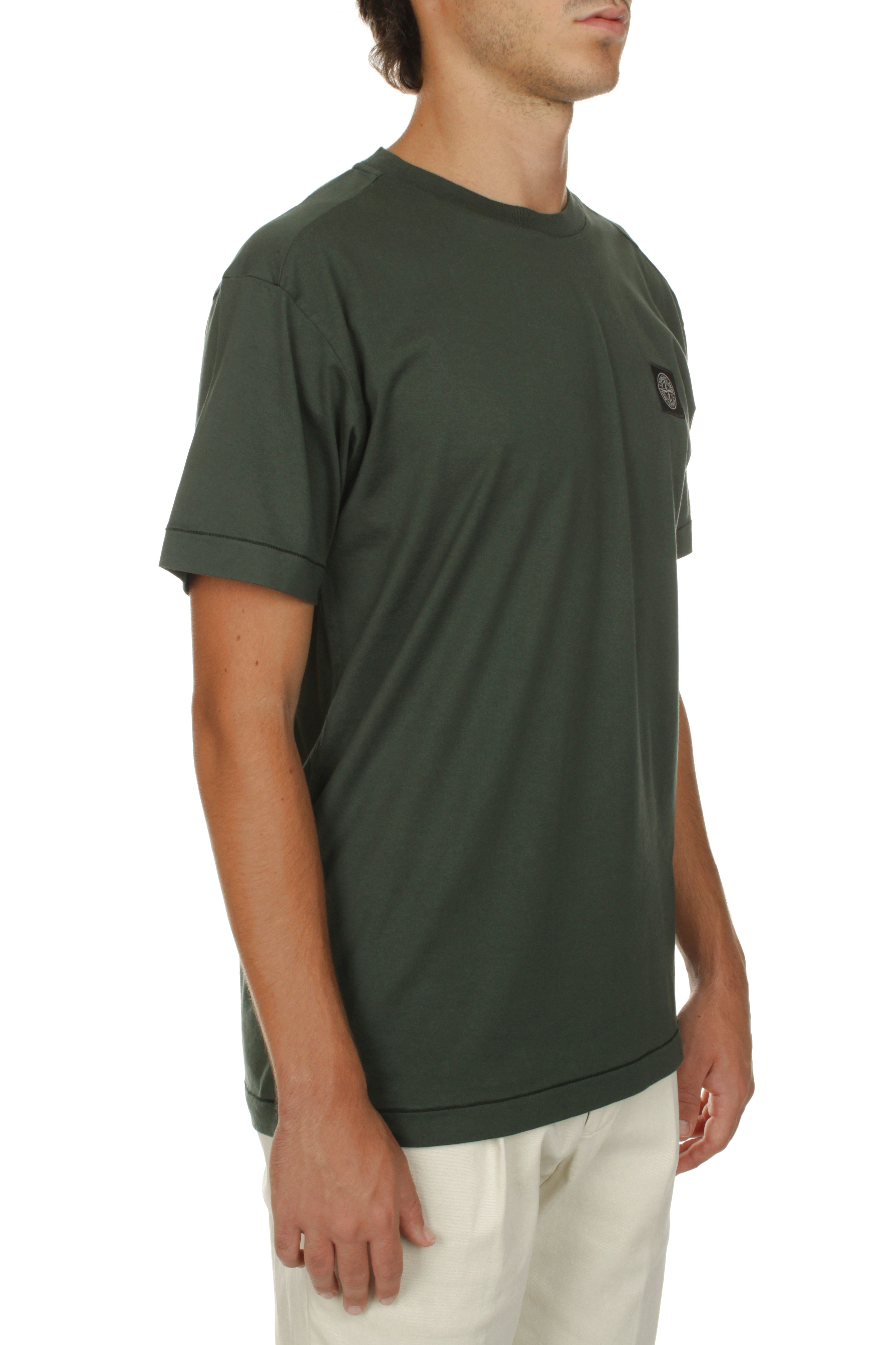 T-SHIRT Verde Stone Island