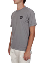 T-SHIRT Grigio Stone Island