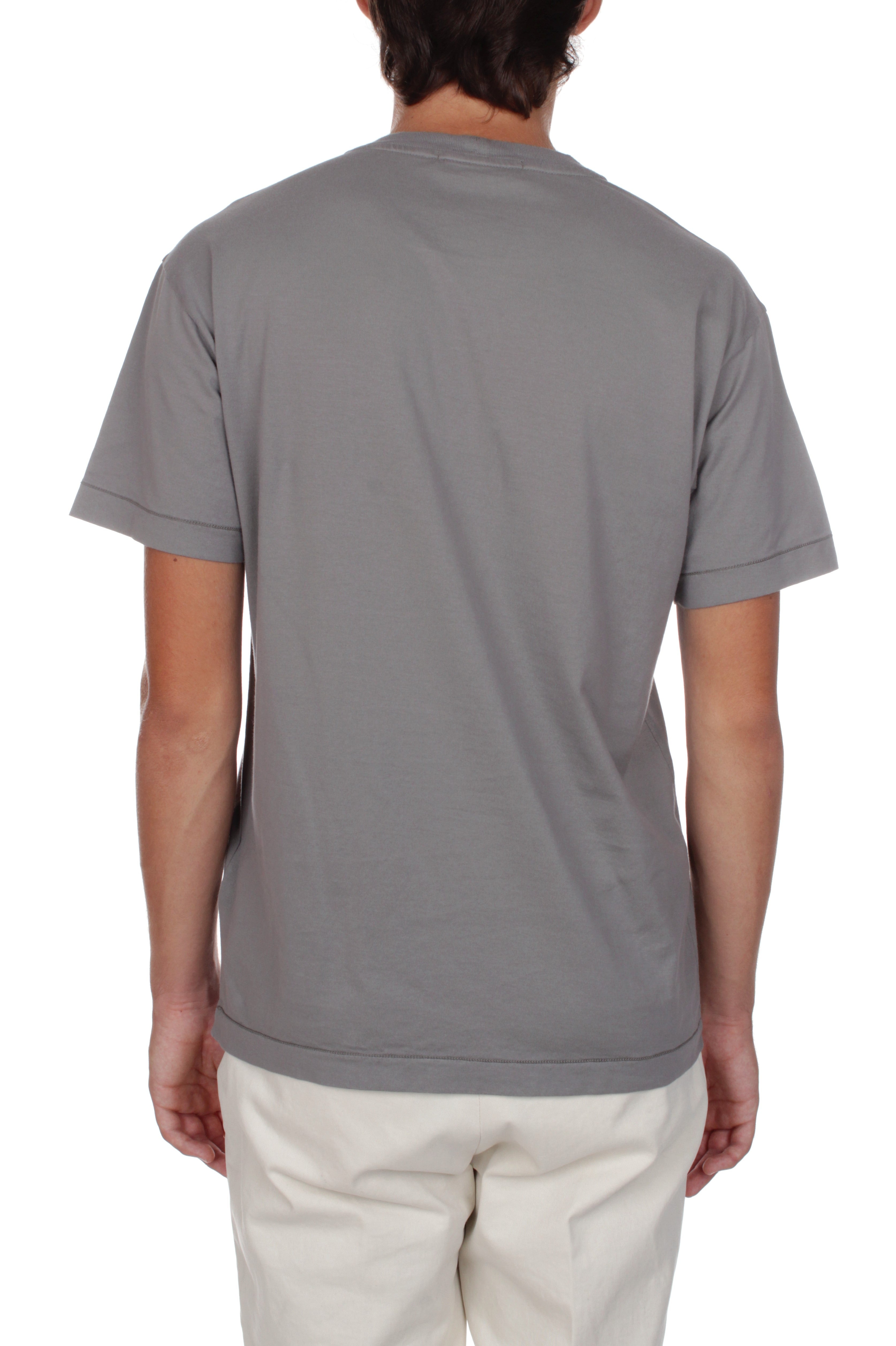 T-SHIRT Grigio Stone Island