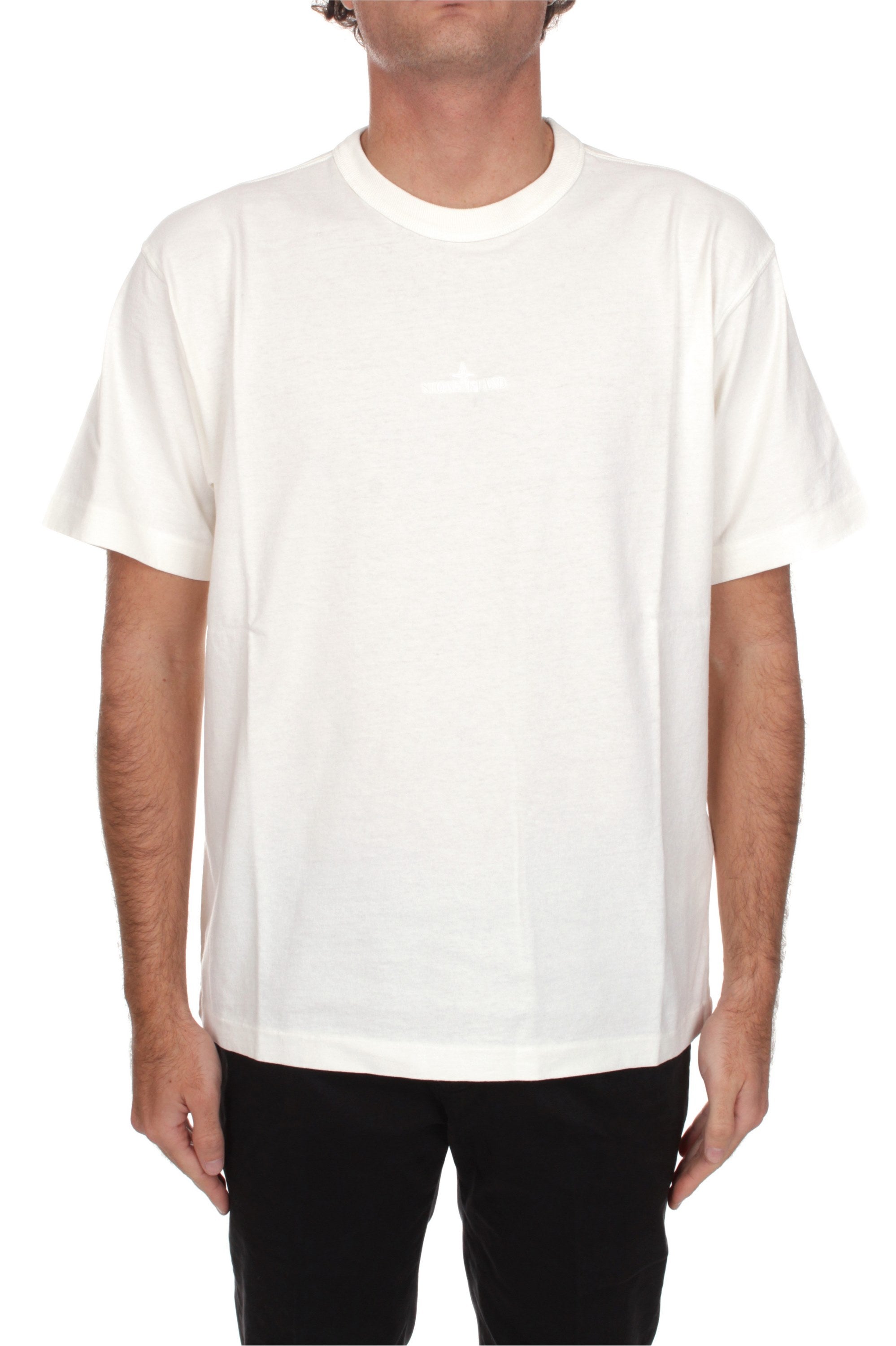 T-SHIRT Bianco Stone Island