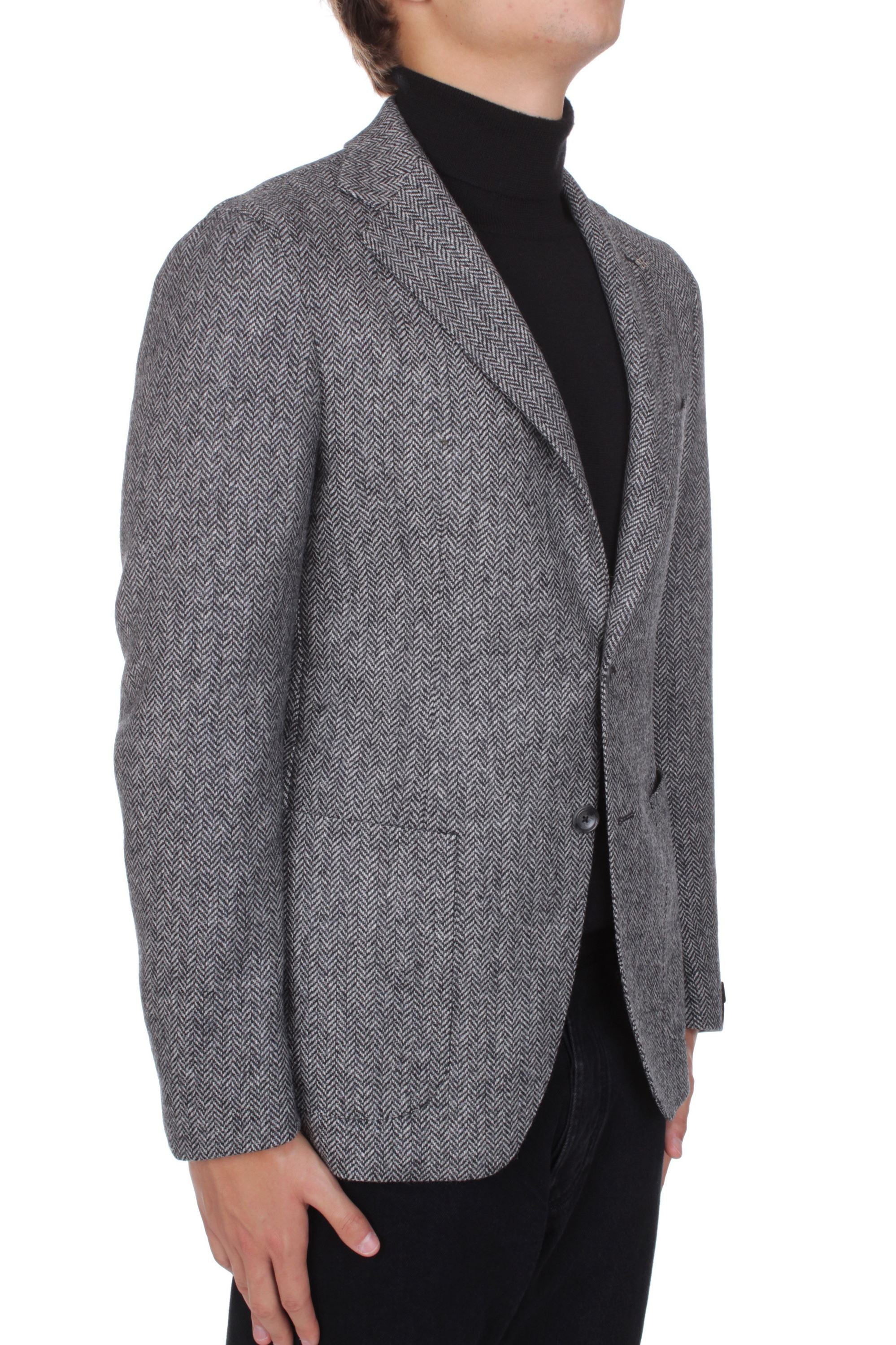 TAGLIATORE SINGLE-BREASTED BLAZER BLACK N1295 – Michi D'Amato