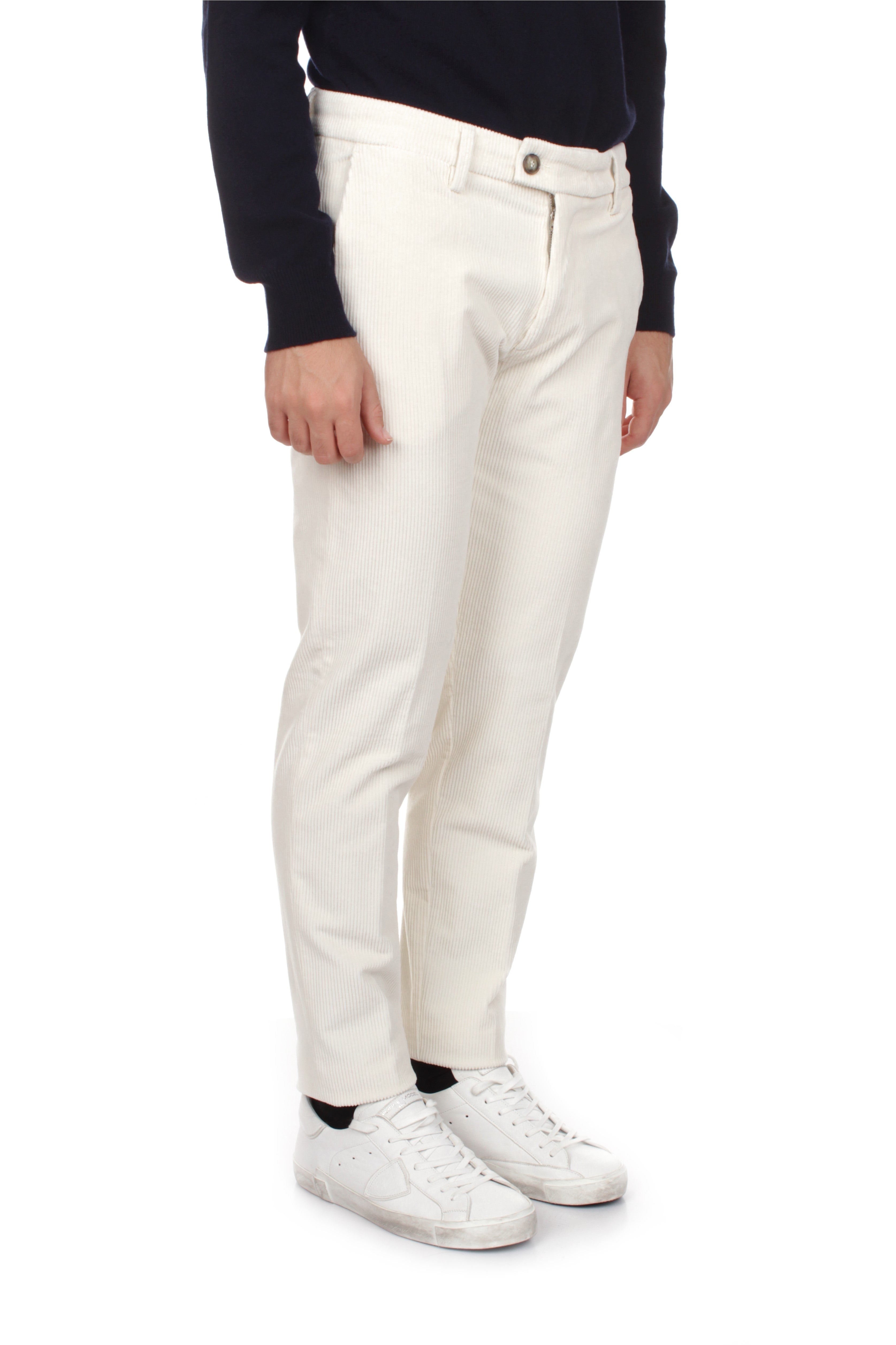 PANTALONI Bianco Re-hash