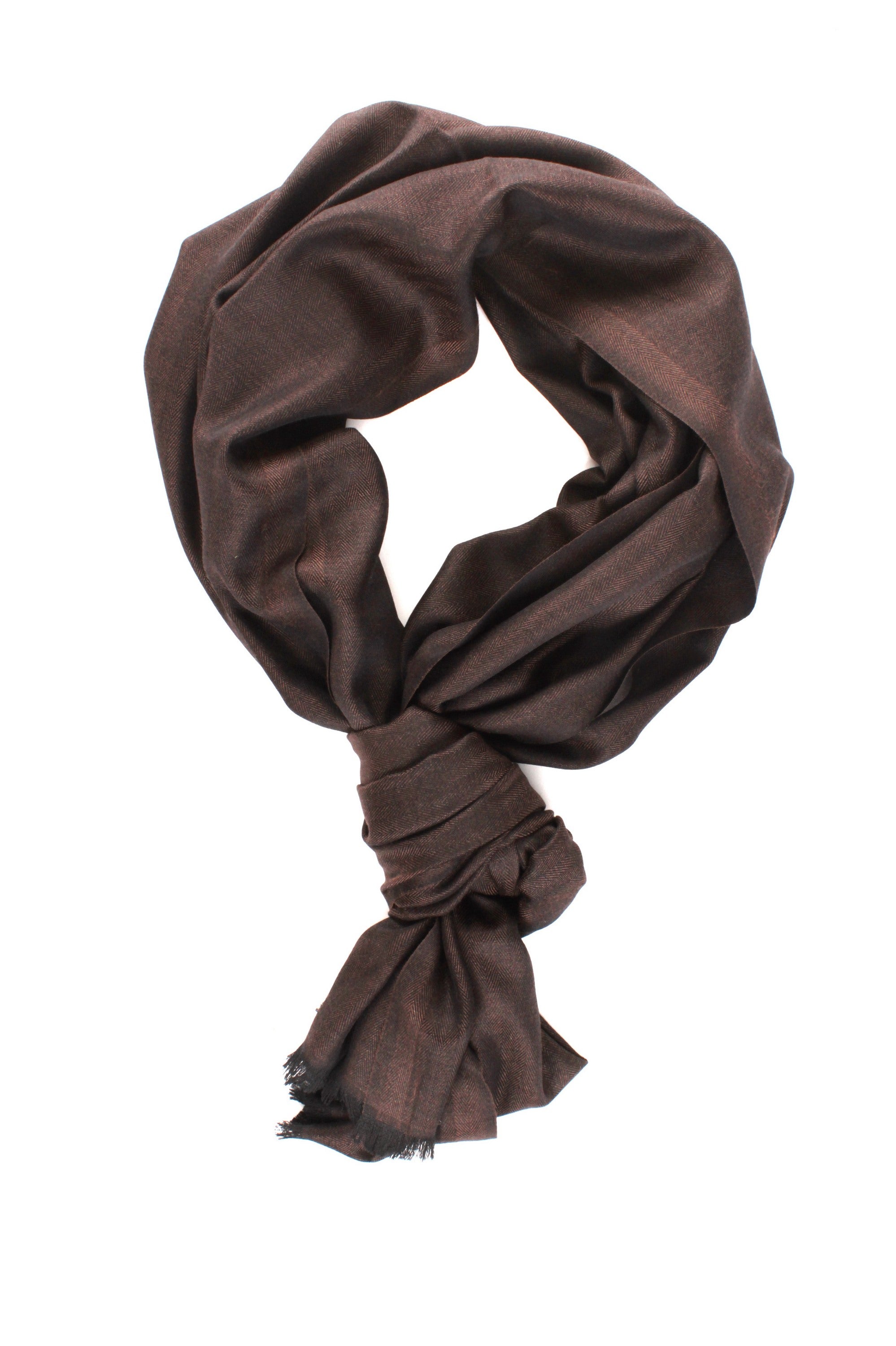 SCIARPE, FOULARD E STOLE Marrone Rosi Collection