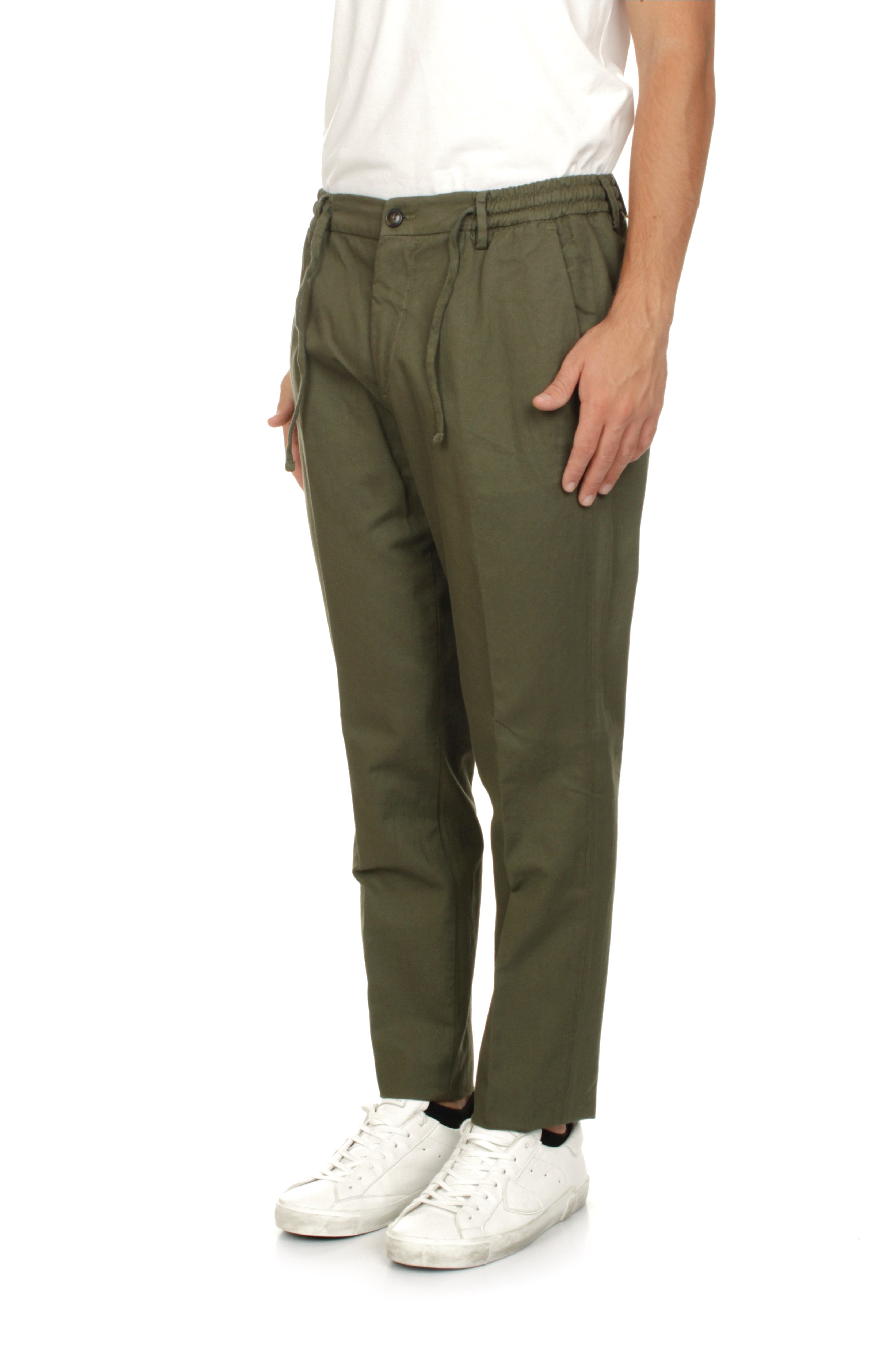 PANTALONI Verde Detwelve