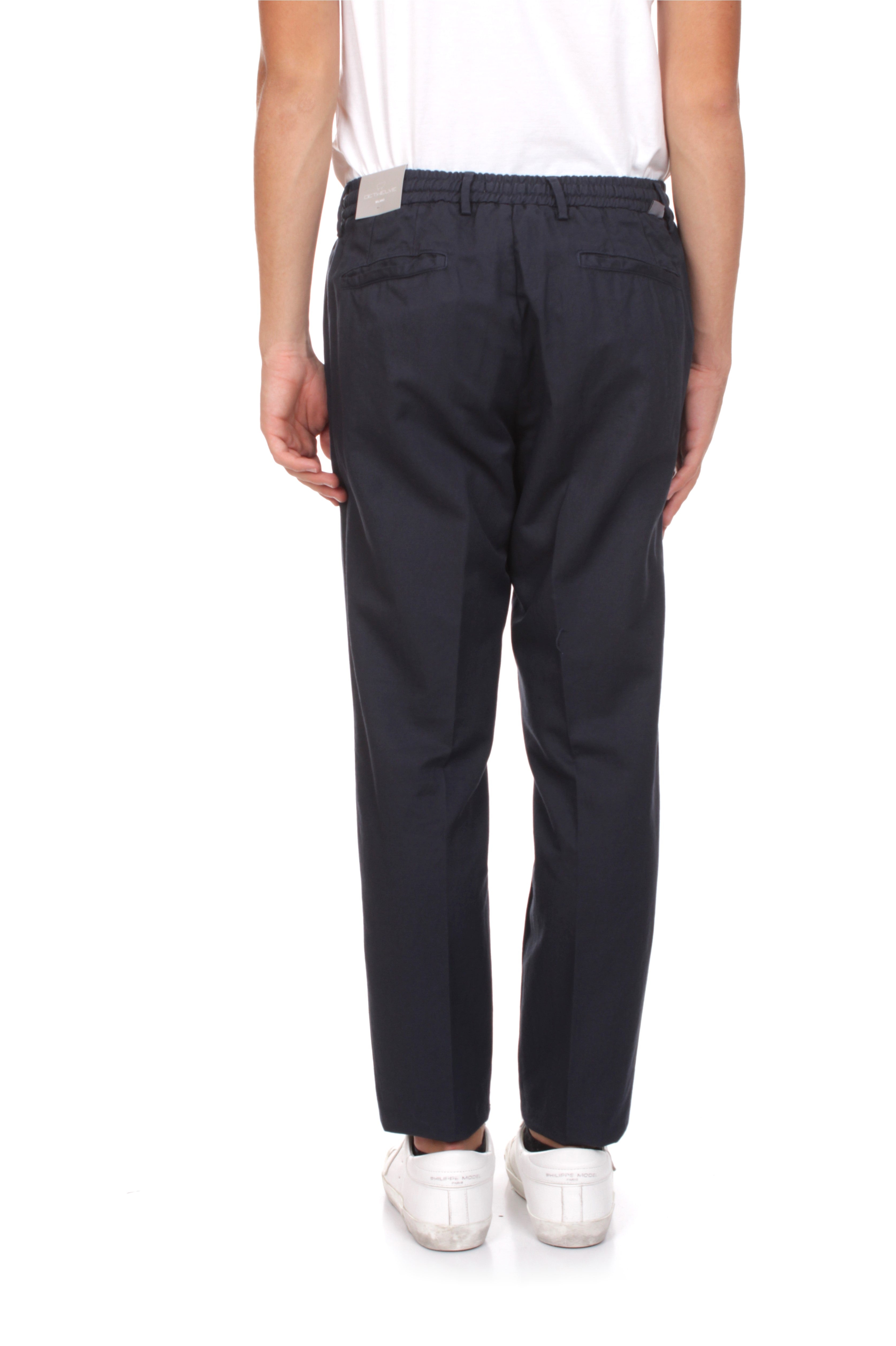 PANTALONI Blu Detwelve