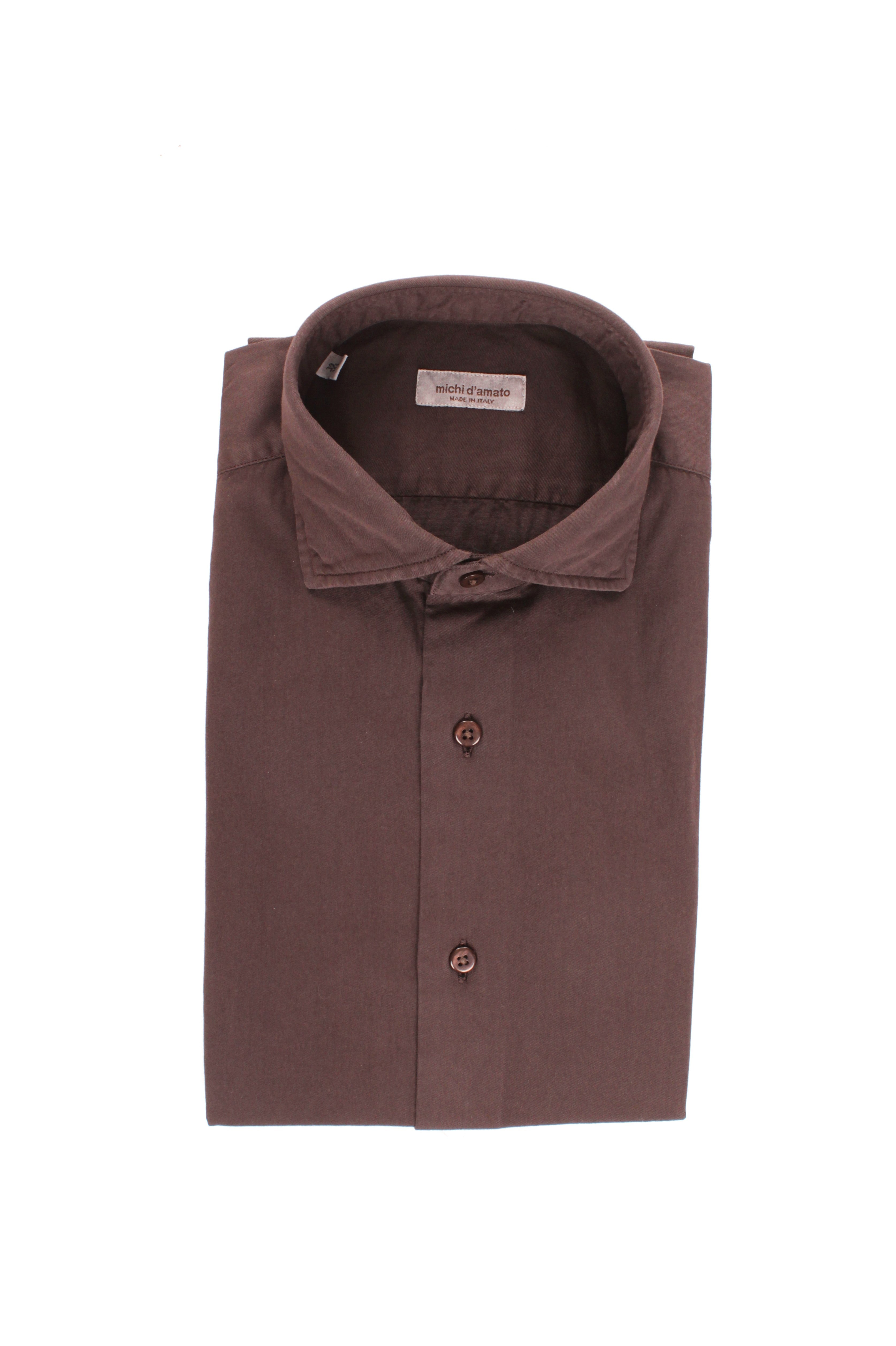 CAMICIE Marrone Michi D'amato