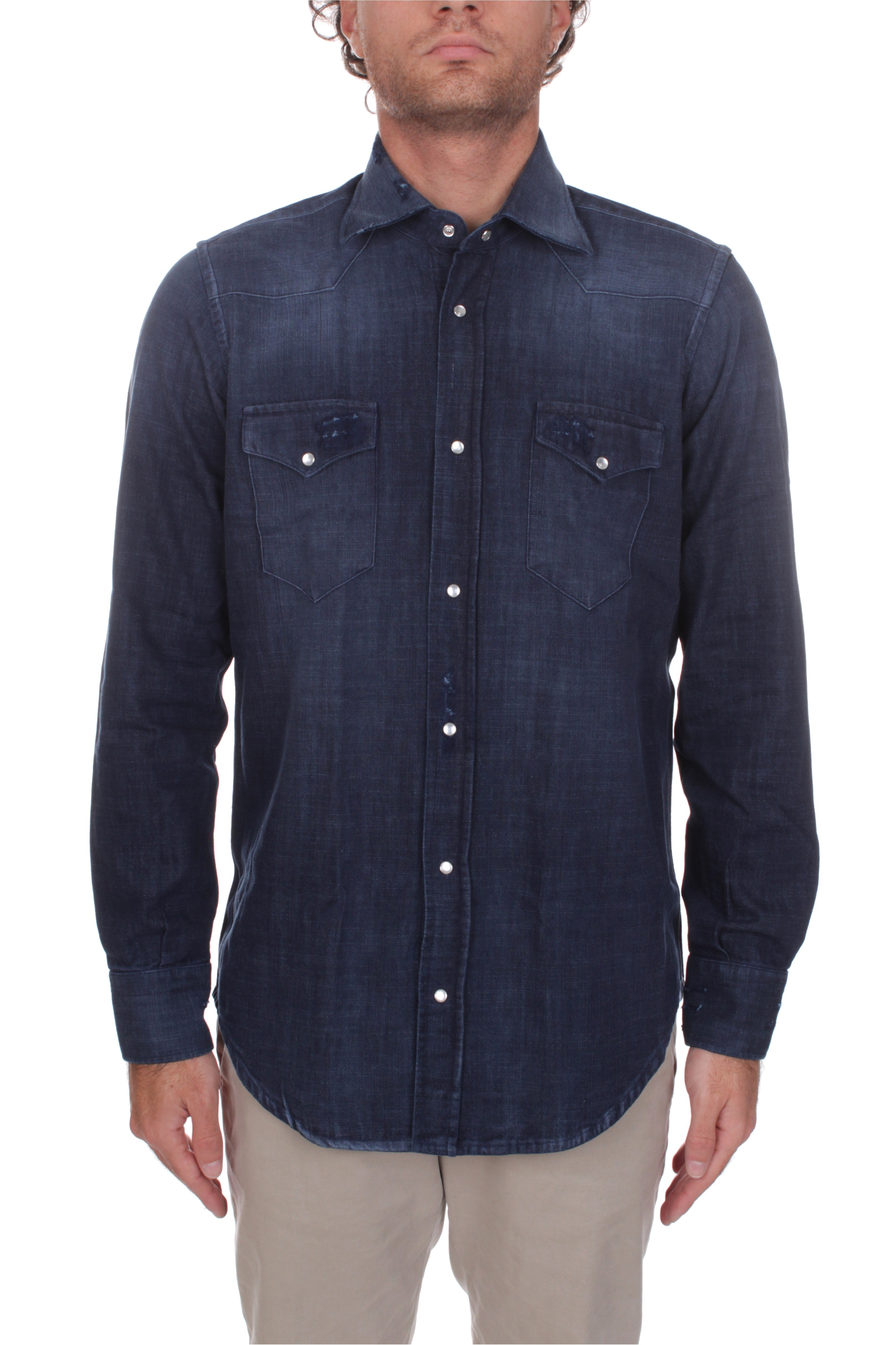 CAMICIE Blu Sartorio