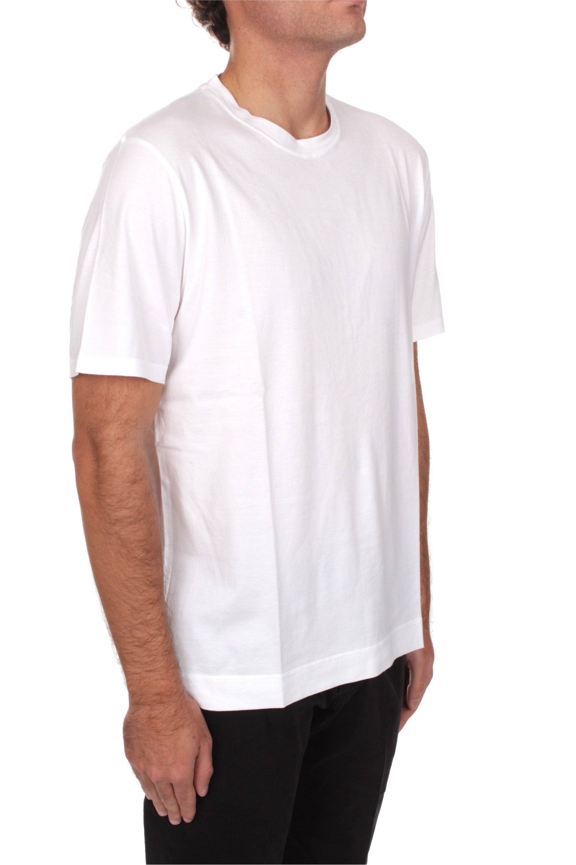 T-SHIRT Bianco Fedeli Cashmere