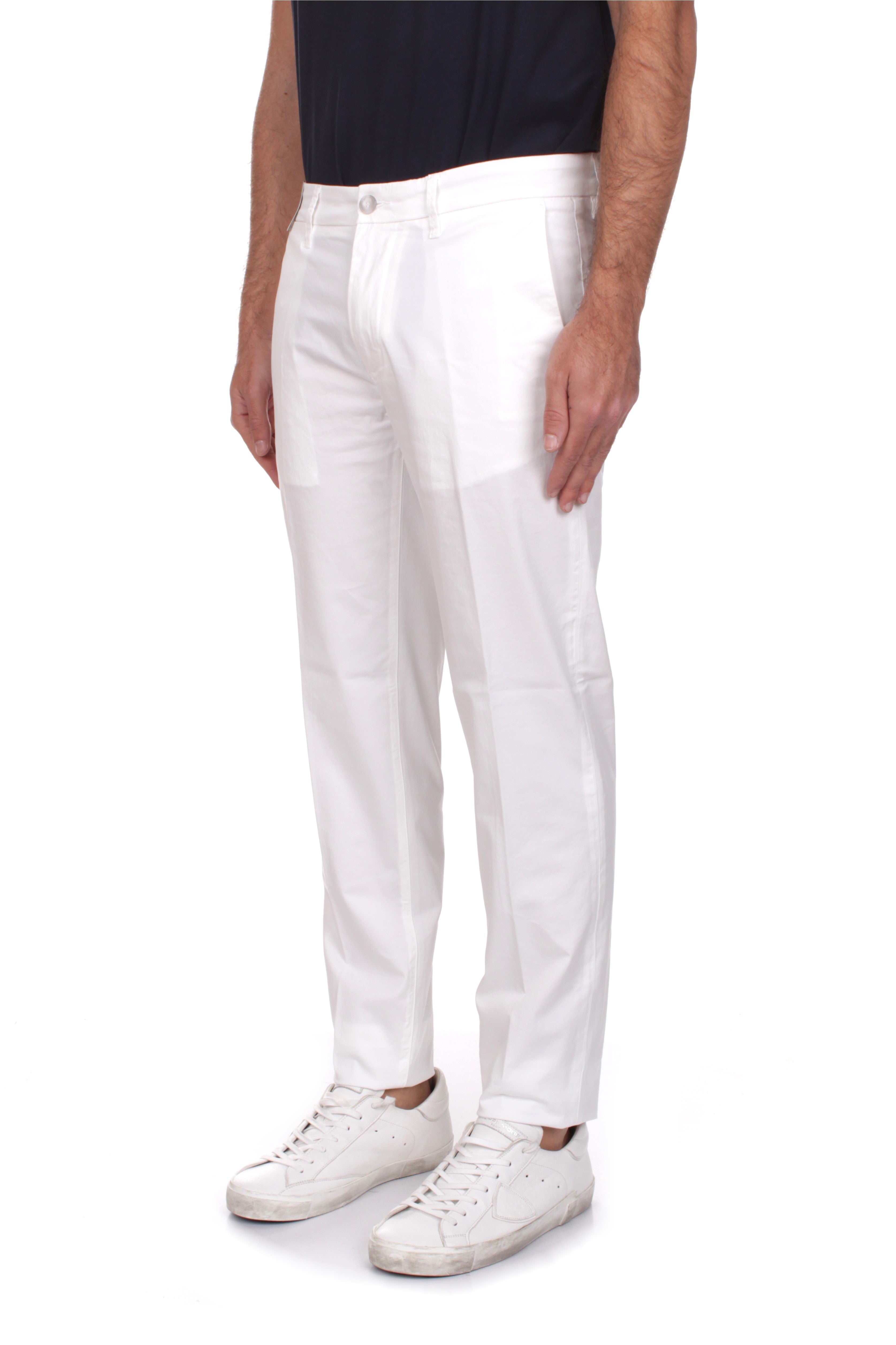 PANTALONI Bianco Re-hash
