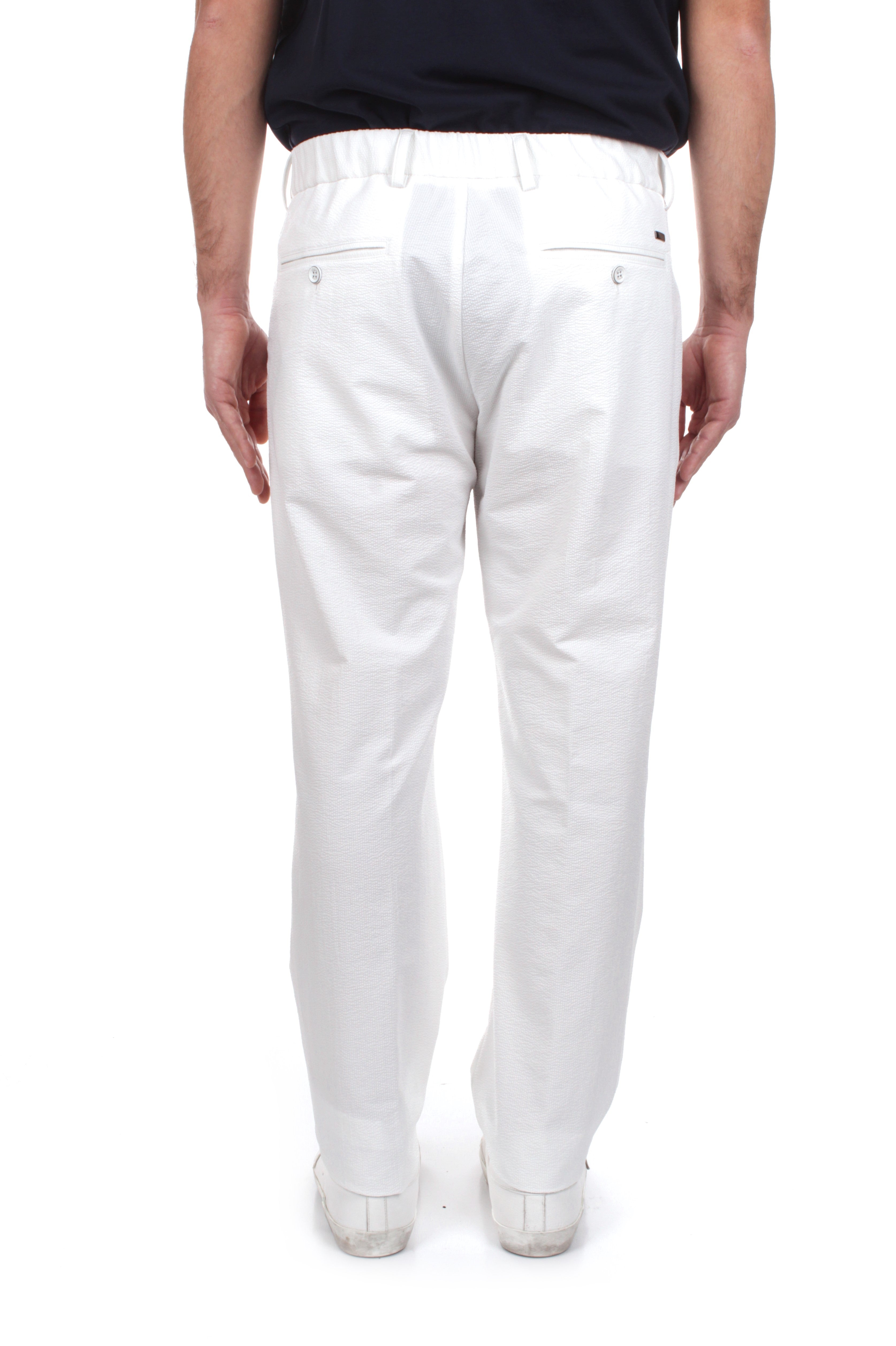PANTALONI Bianco Herno
