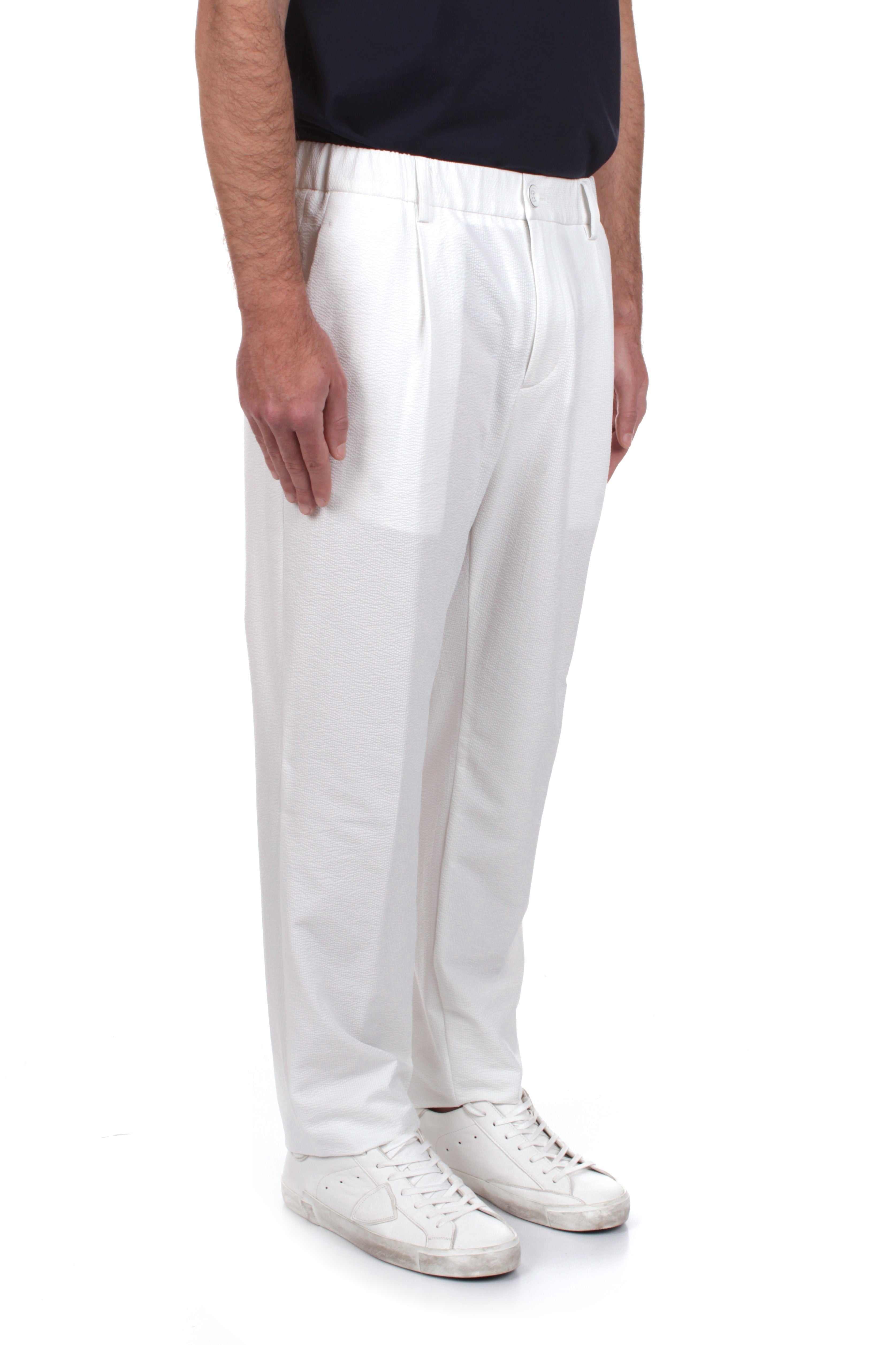 PANTALONI Bianco Herno