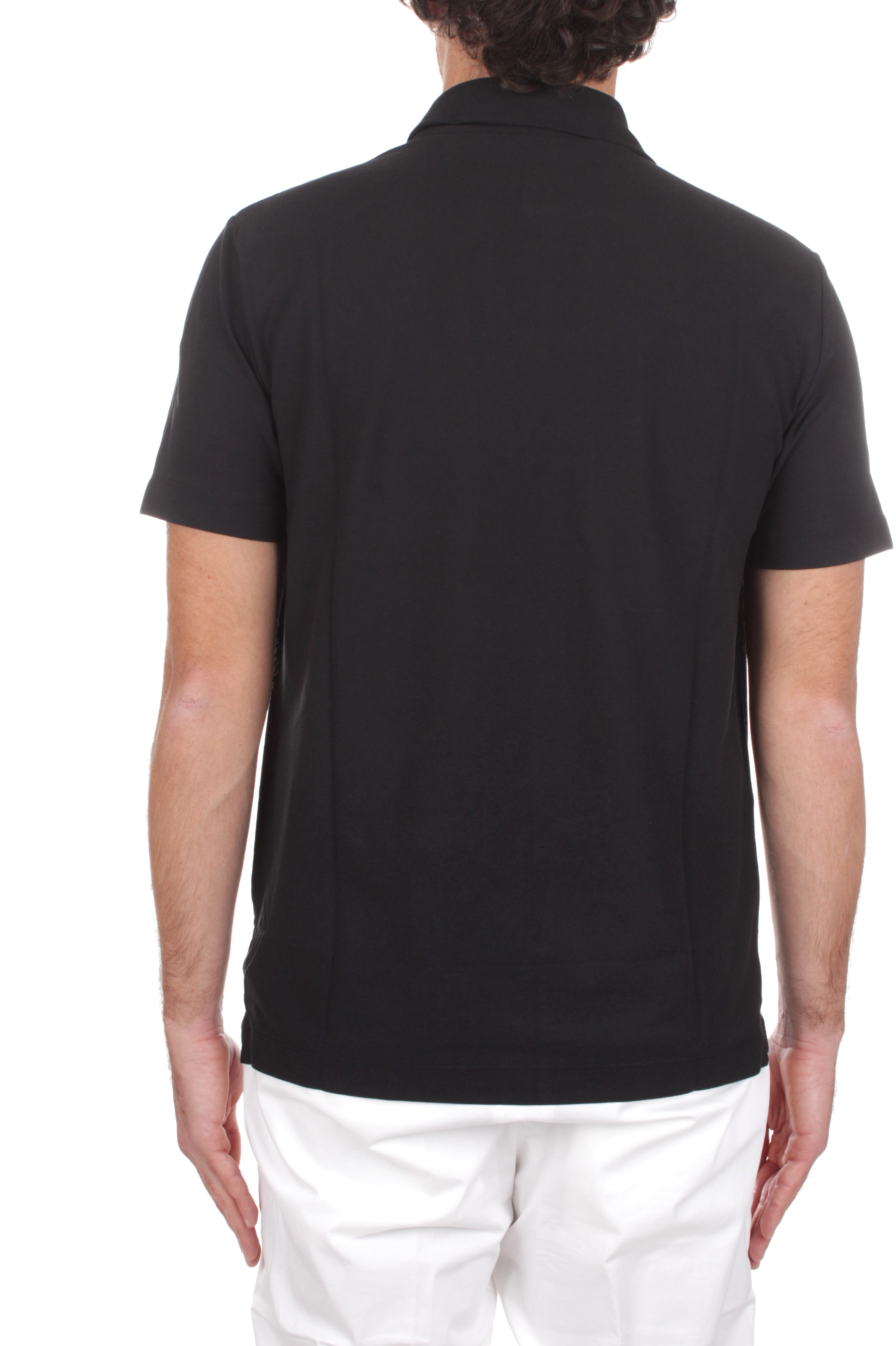 POLO Nero Slowear Zanone