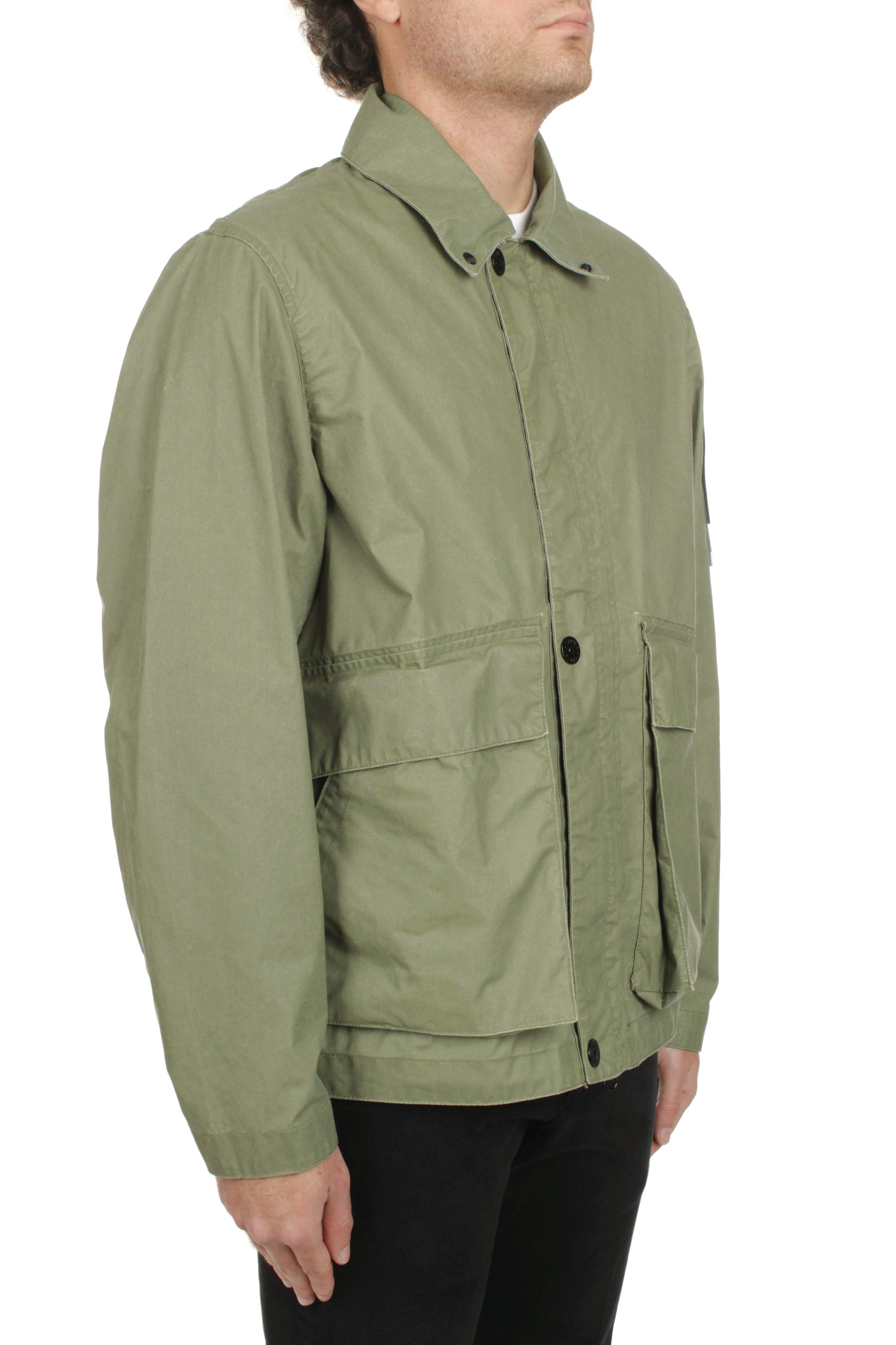 GIACCHE E GIUBBOTTI Verde Stone Island