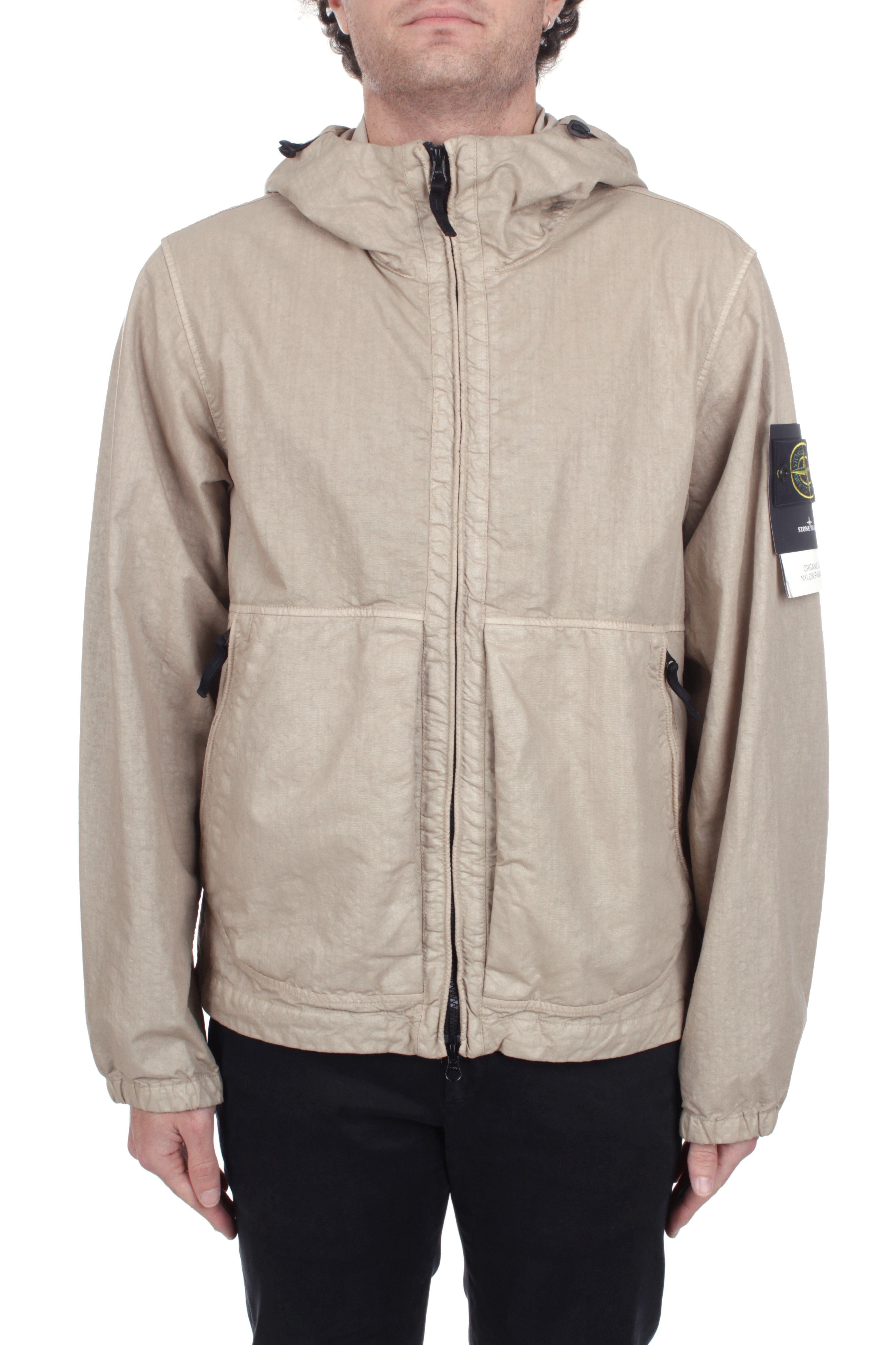 GIACCHE E GIUBBOTTI Beige Stone Island