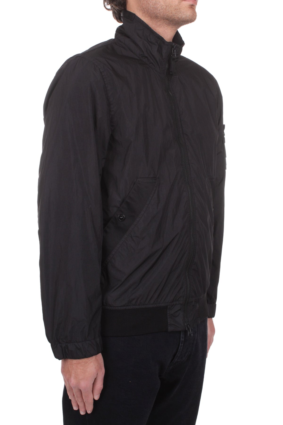 GIACCHE E GIUBBOTTI Nero Stone Island