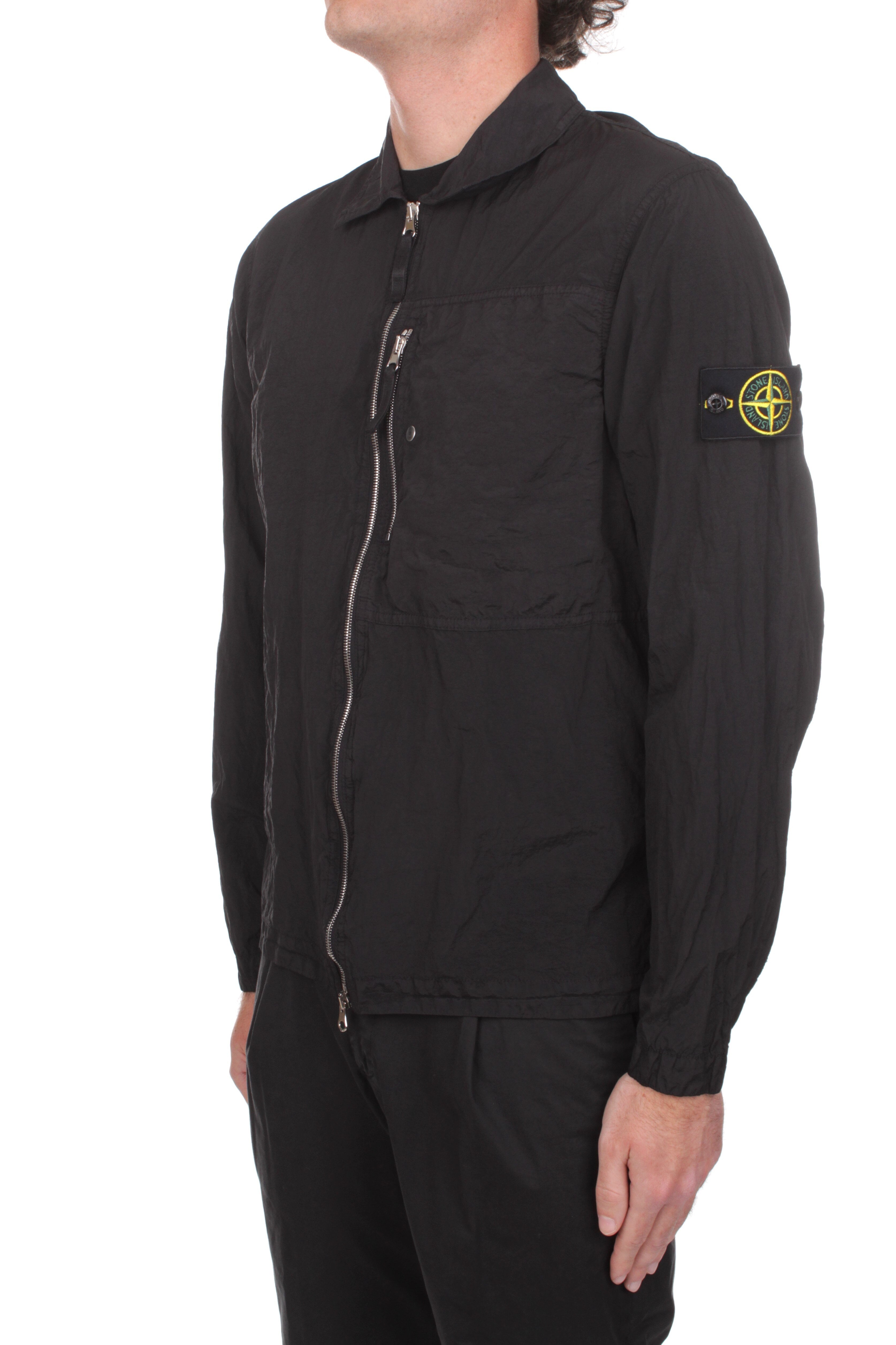 GIACCHE E GIUBBOTTI Nero Stone Island
