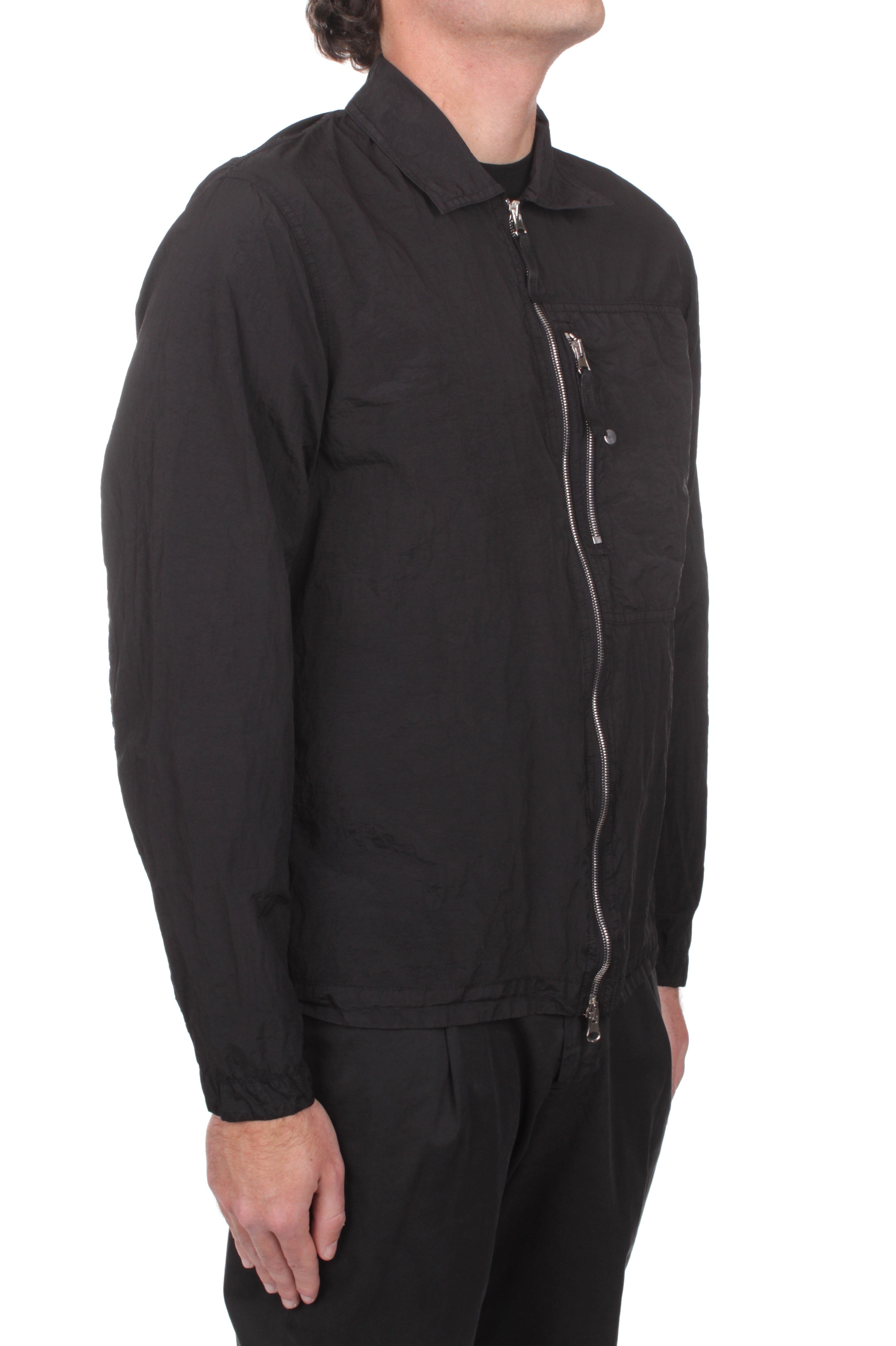 GIACCHE E GIUBBOTTI Nero Stone Island