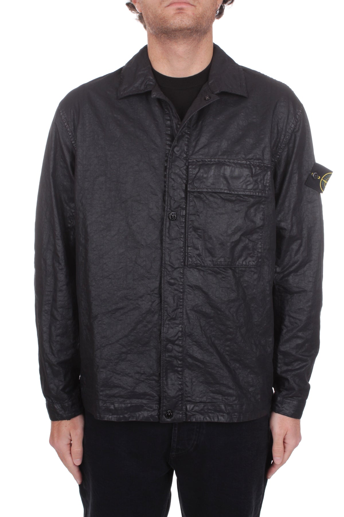 GIACCHE E GIUBBOTTI Nero Stone Island