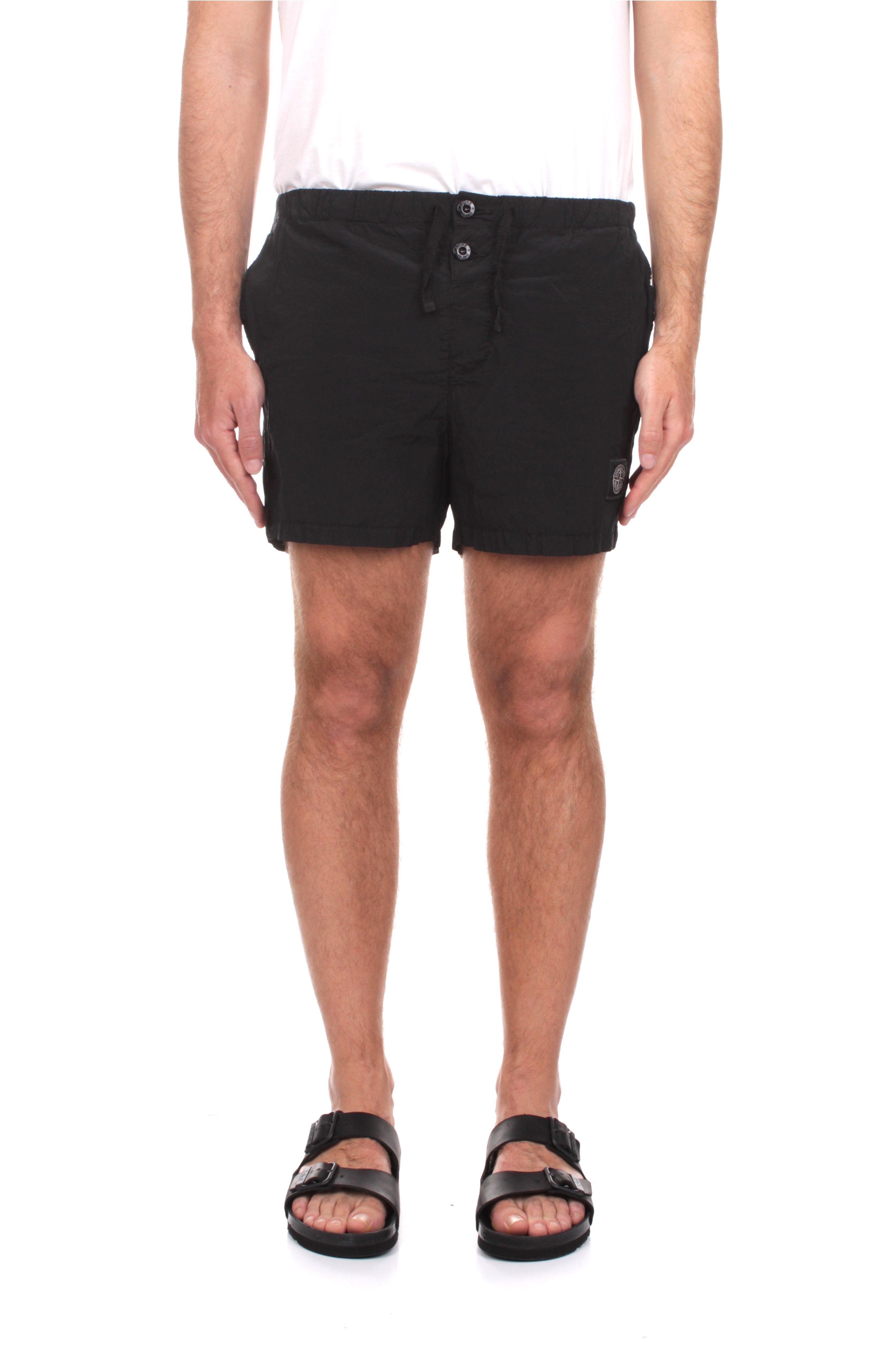 BOXER MARE Nero Stone Island
