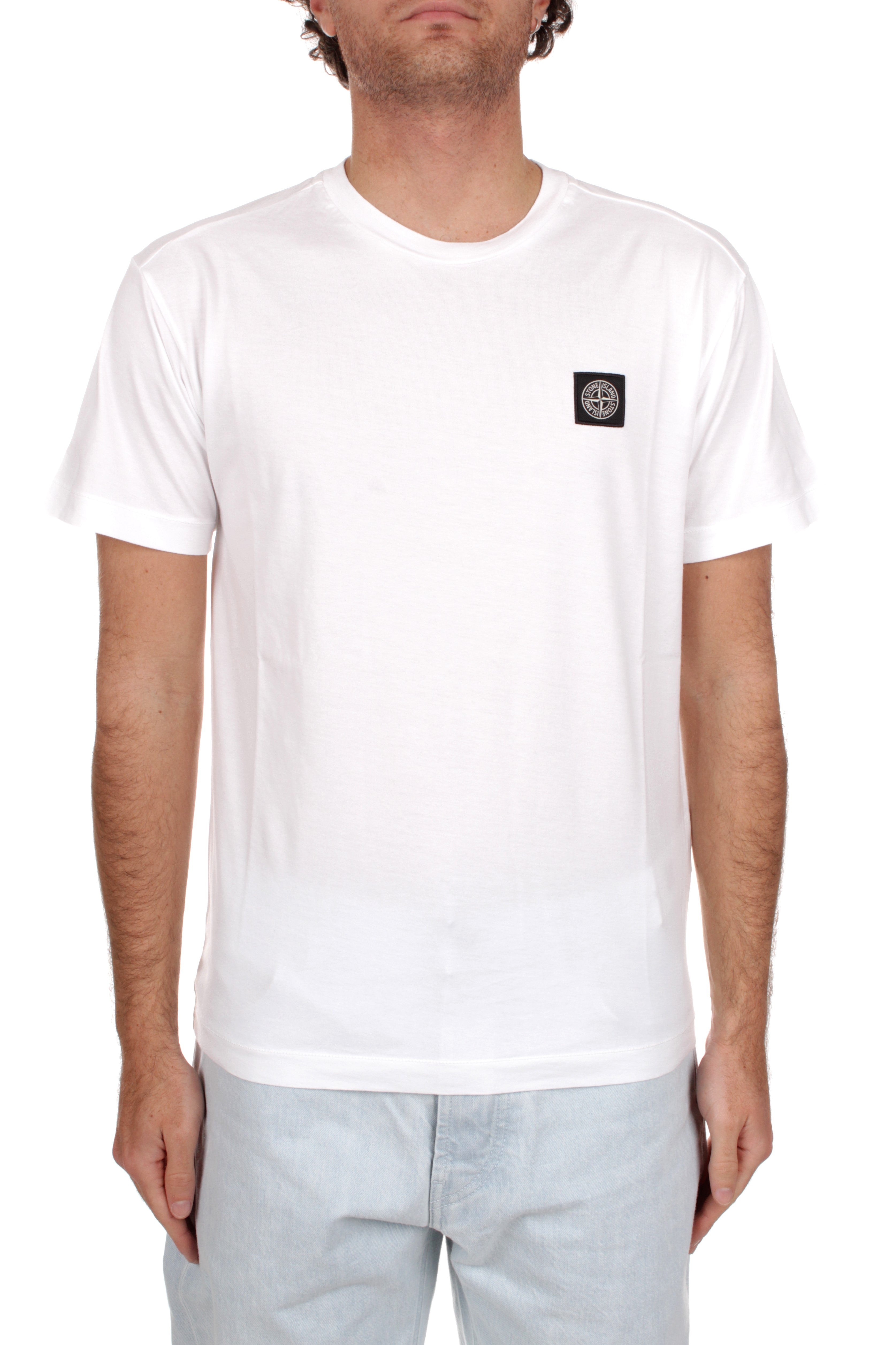 T-SHIRT Bianco Stone Island