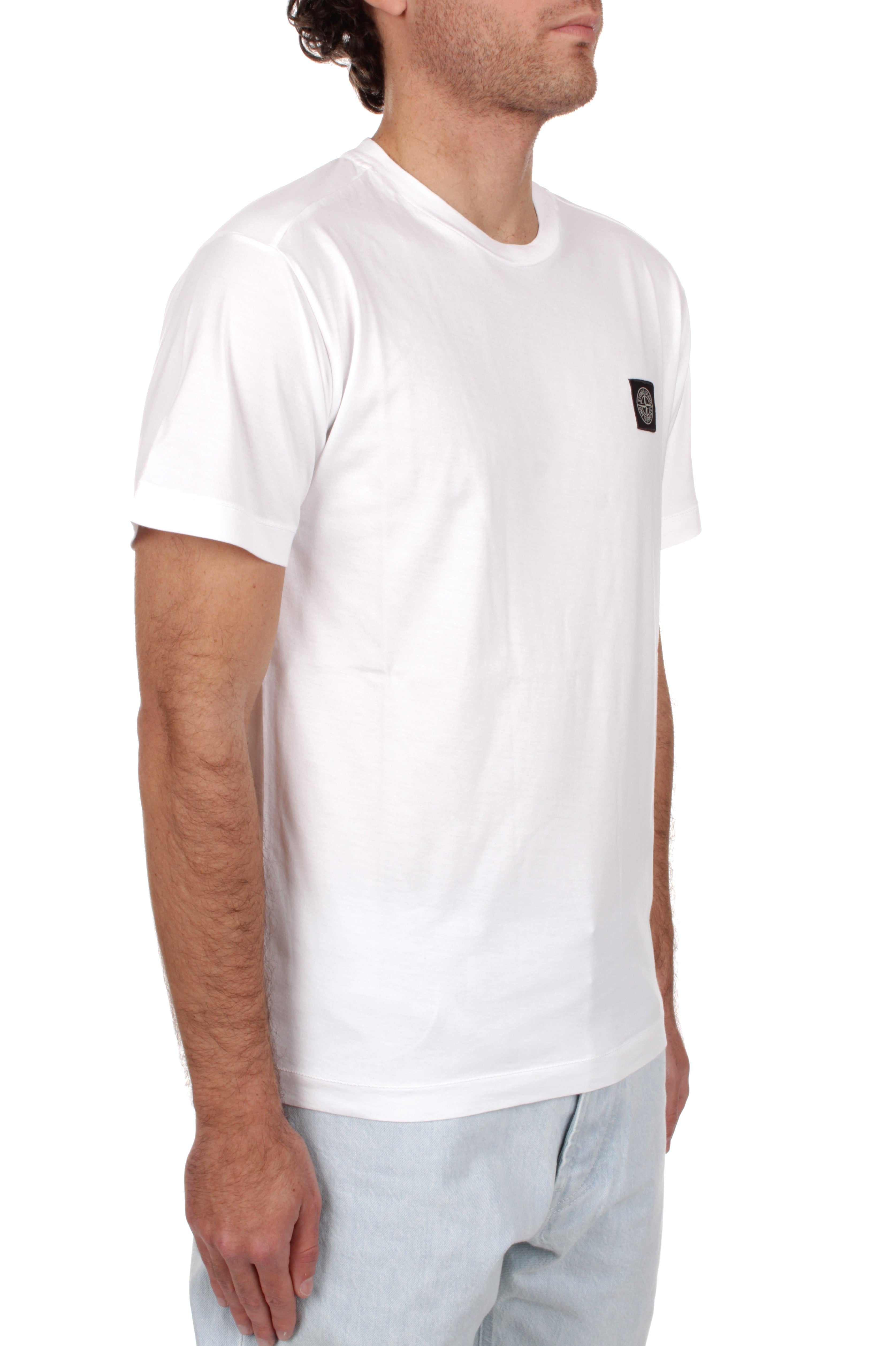 T-SHIRT Bianco Stone Island