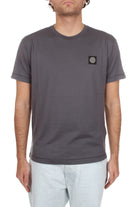 T-SHIRT Grigio Stone Island