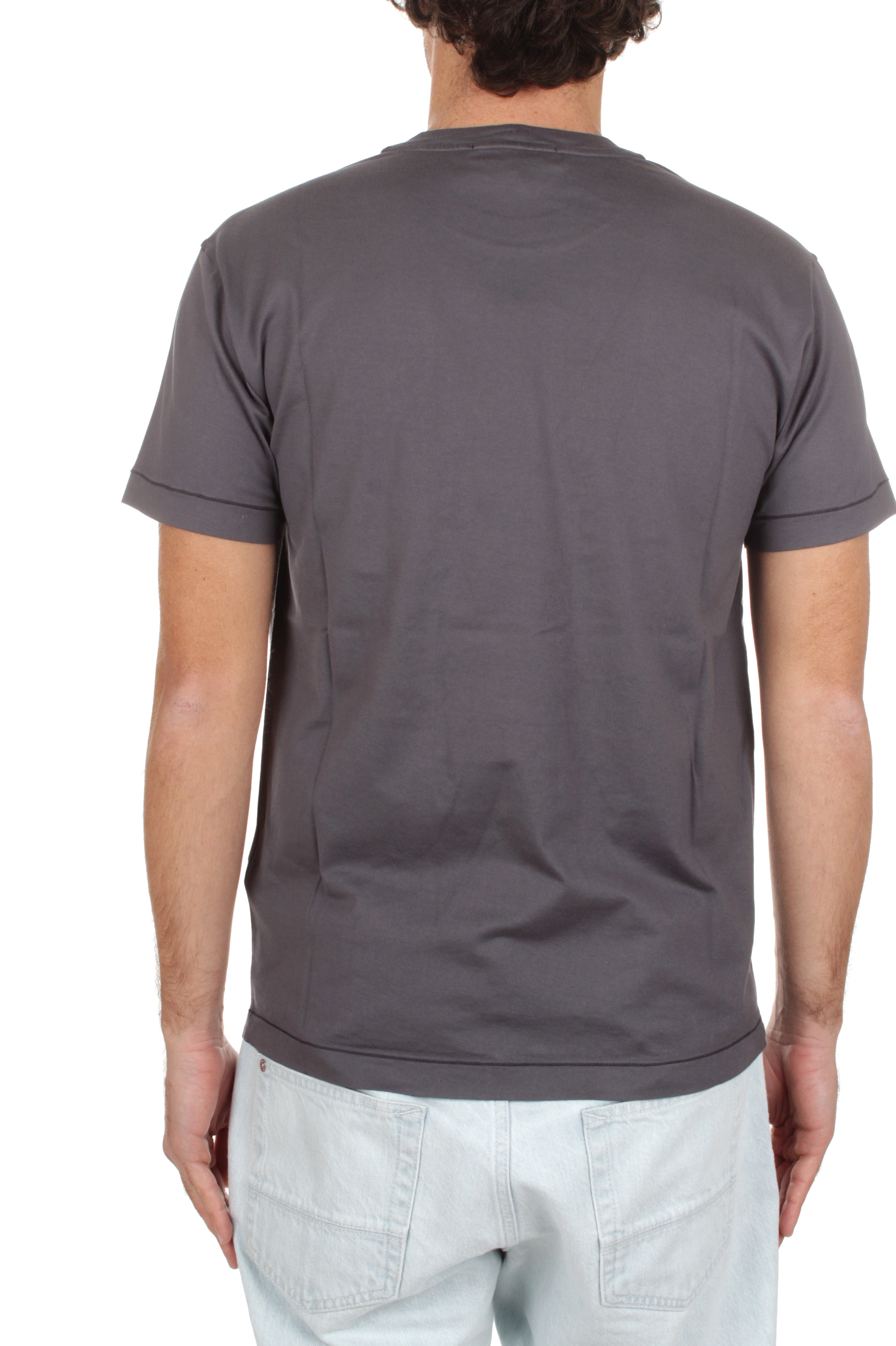 T-SHIRT Grigio Stone Island