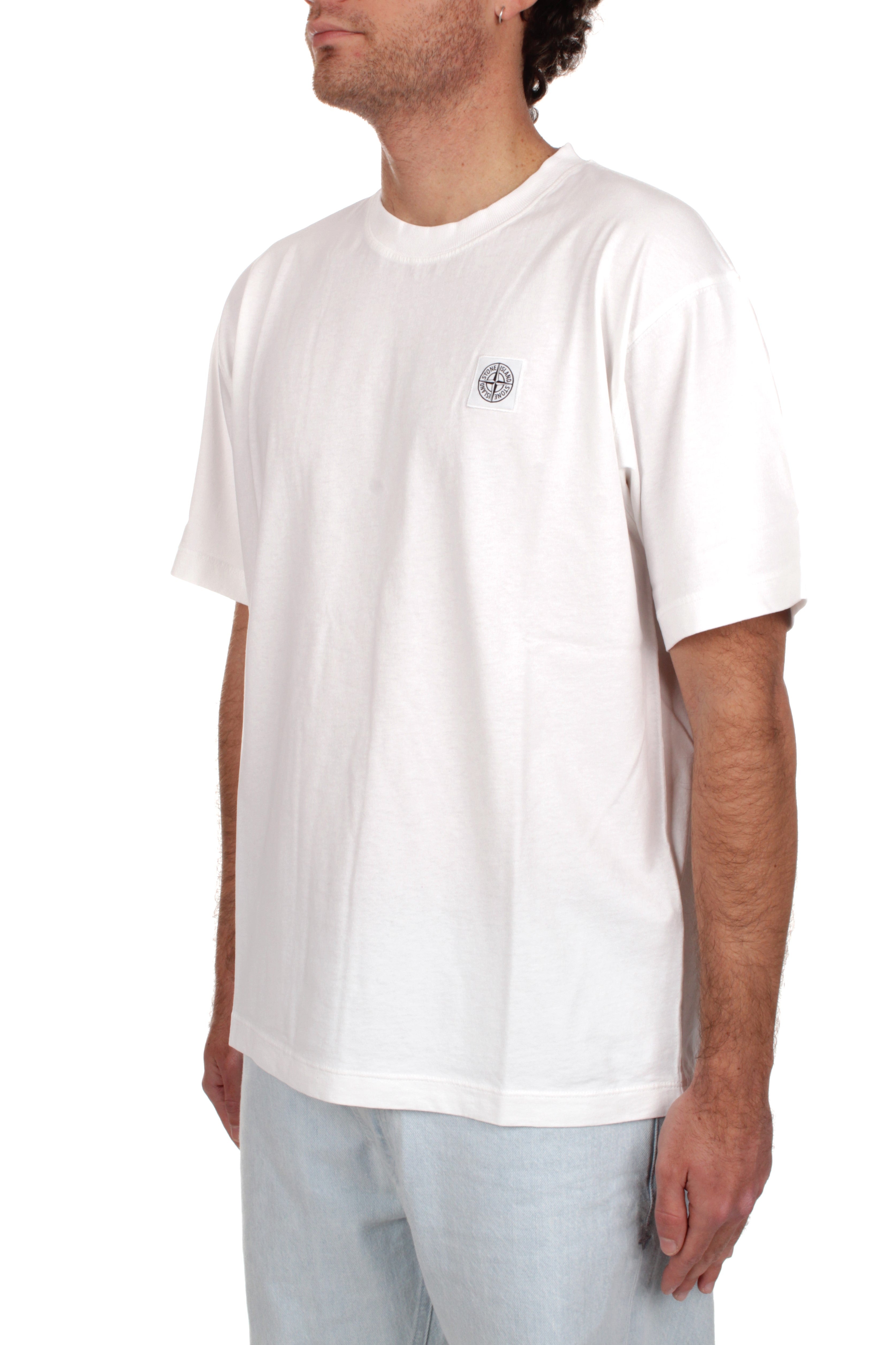 T-SHIRT Bianco Stone Island