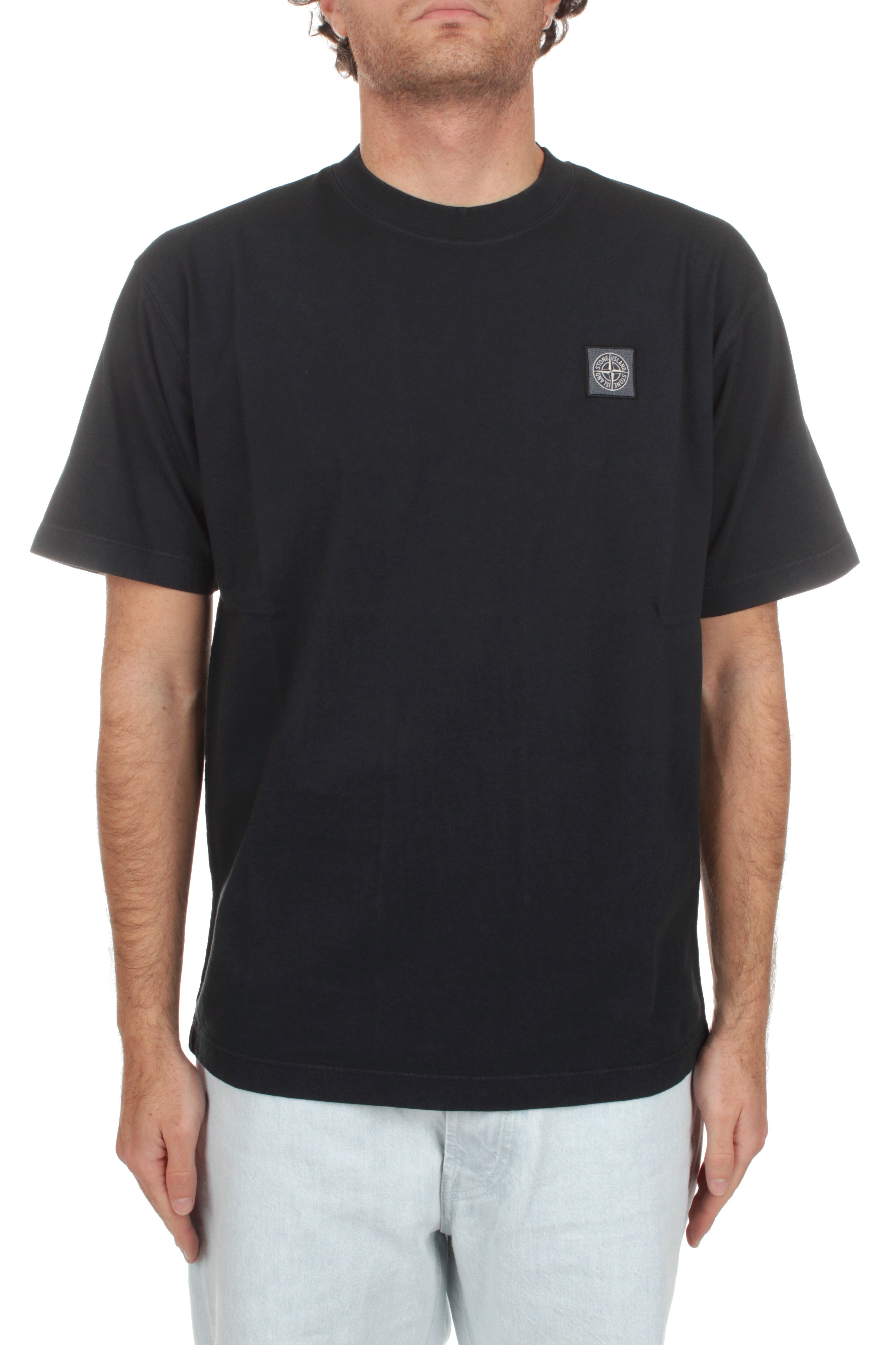 T-SHIRT Blu Stone Island