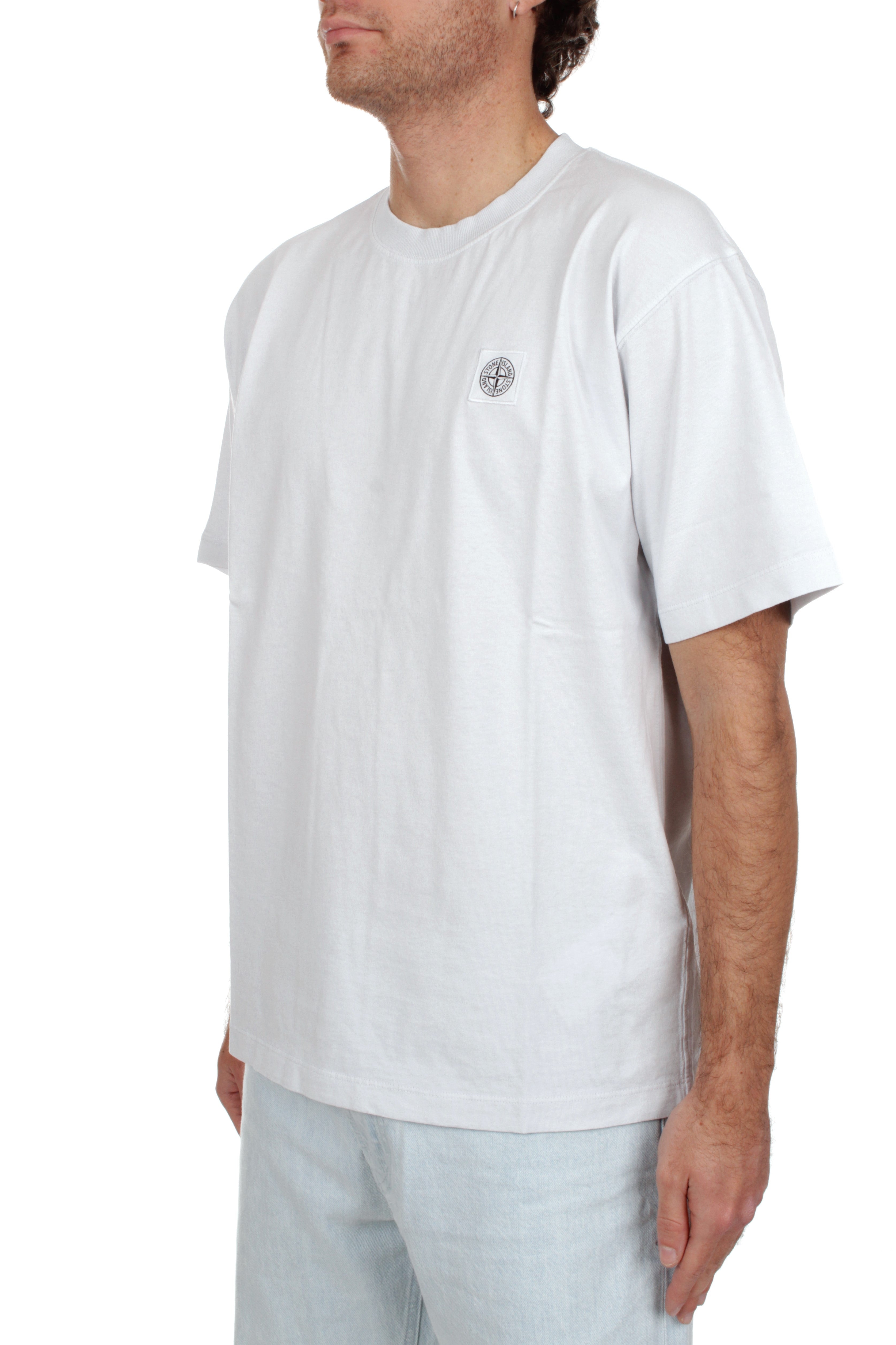 T-SHIRT Turchese Stone Island