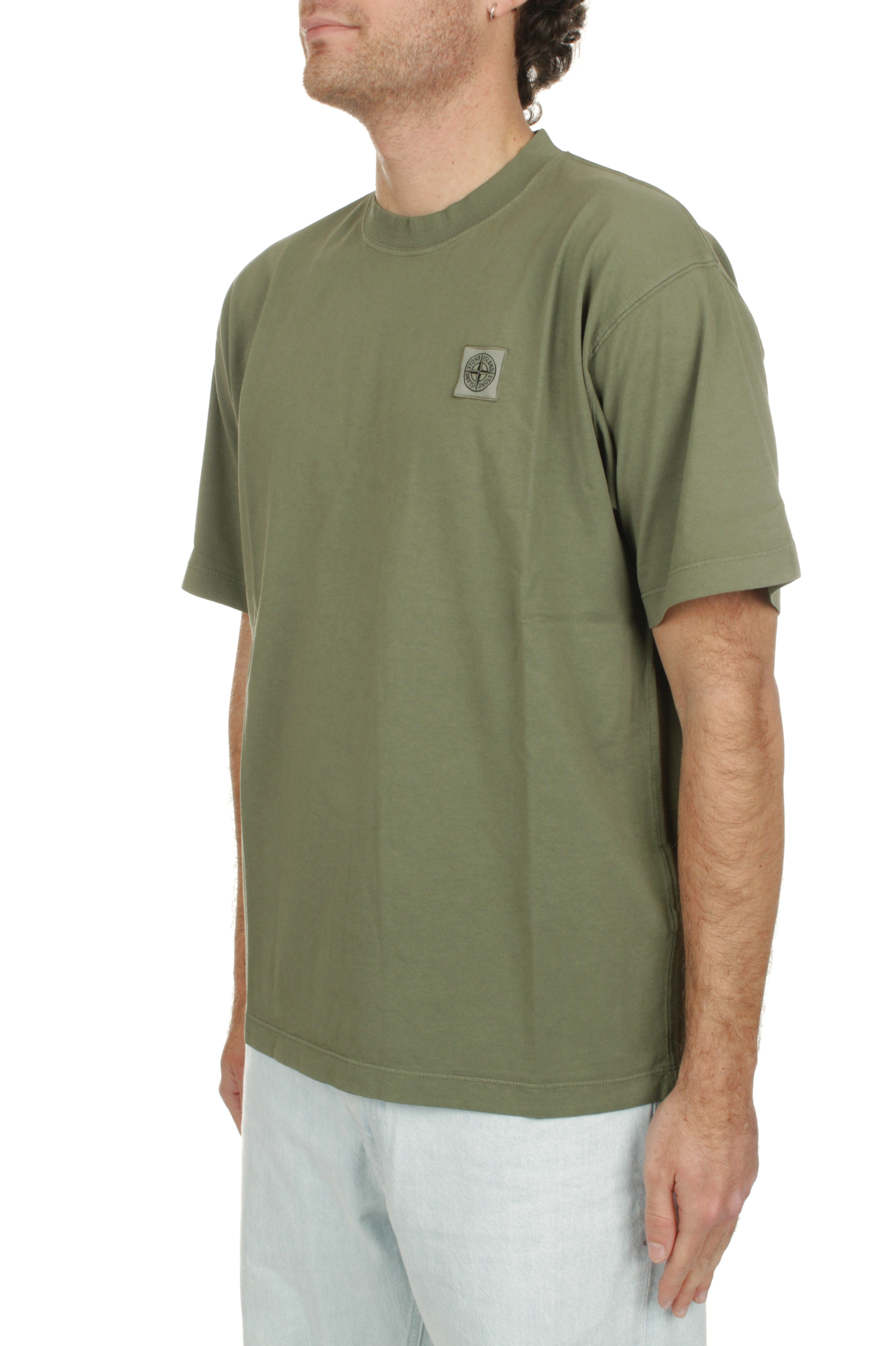 T-SHIRT Verde Stone Island