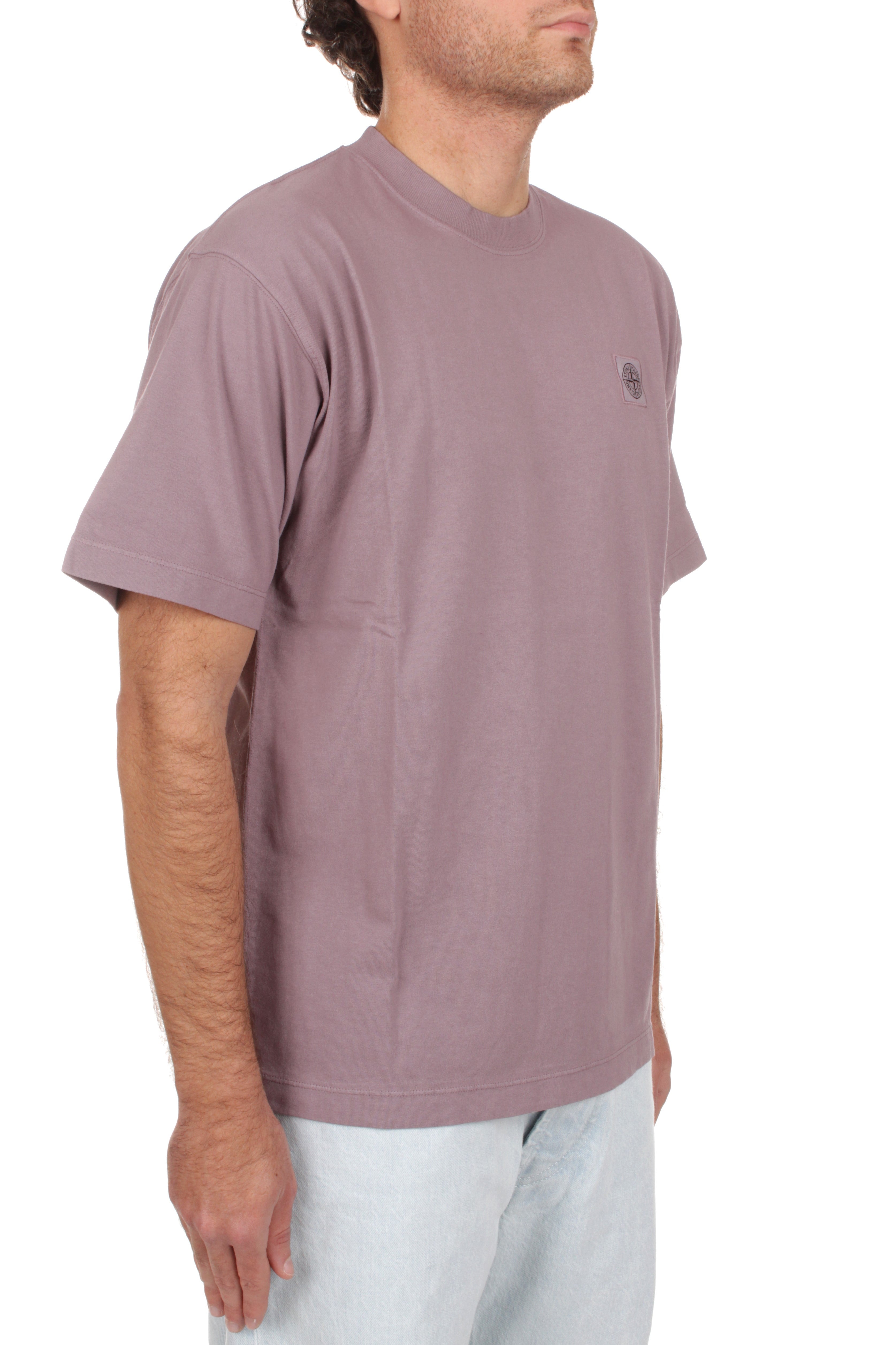 T-SHIRT Viola Stone Island