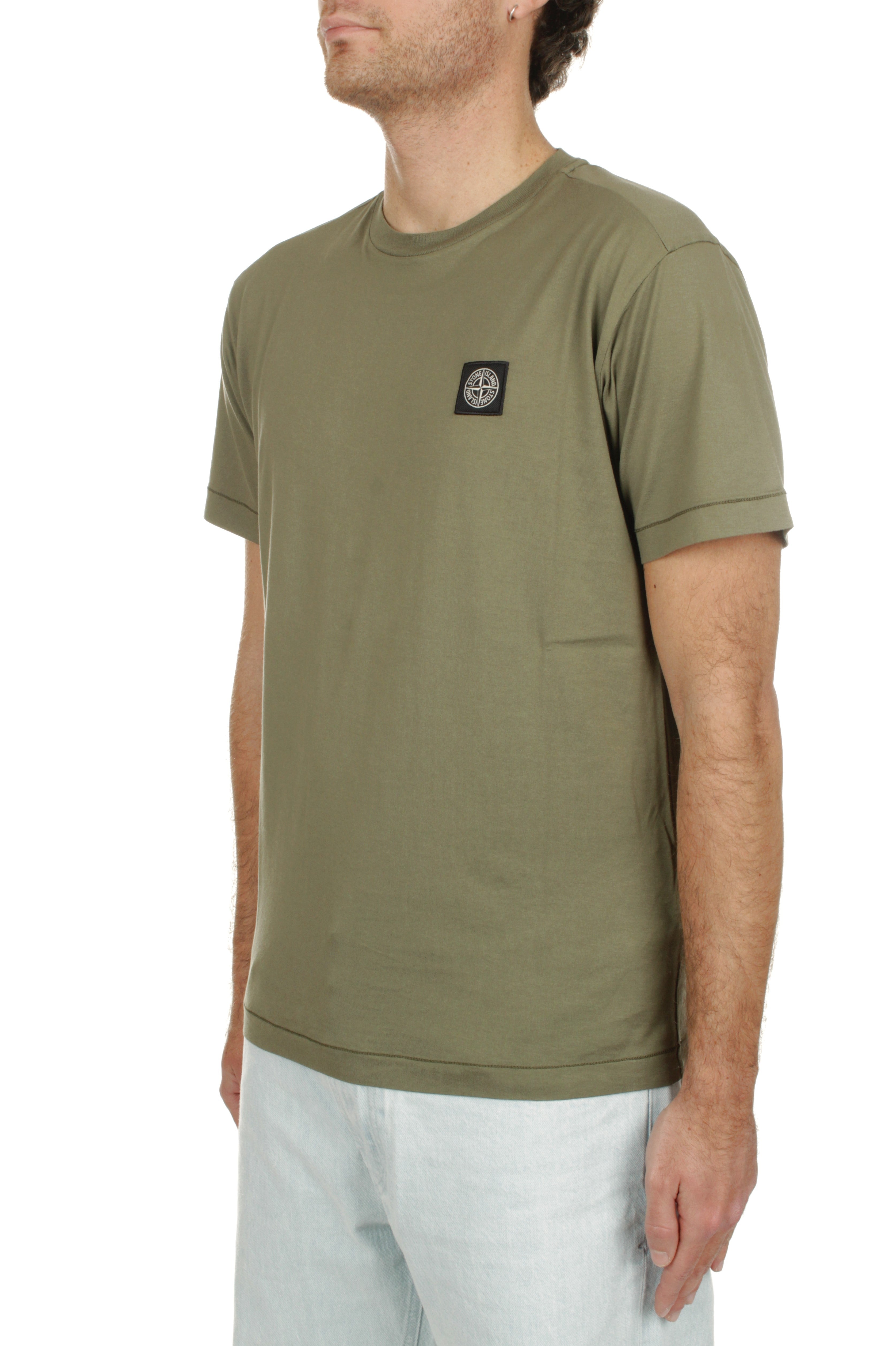 T-SHIRT Verde Stone Island