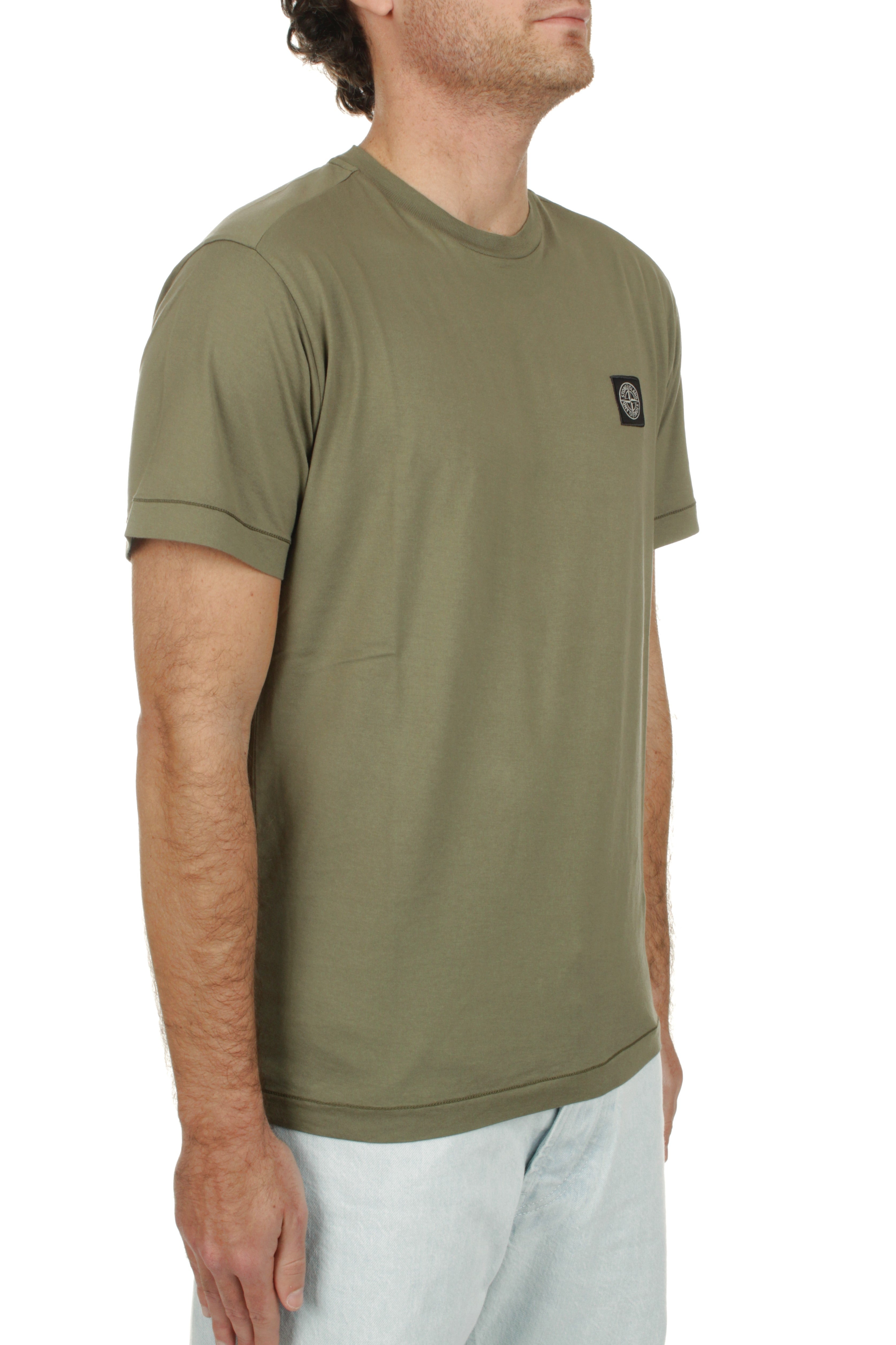 T-SHIRT Verde Stone Island