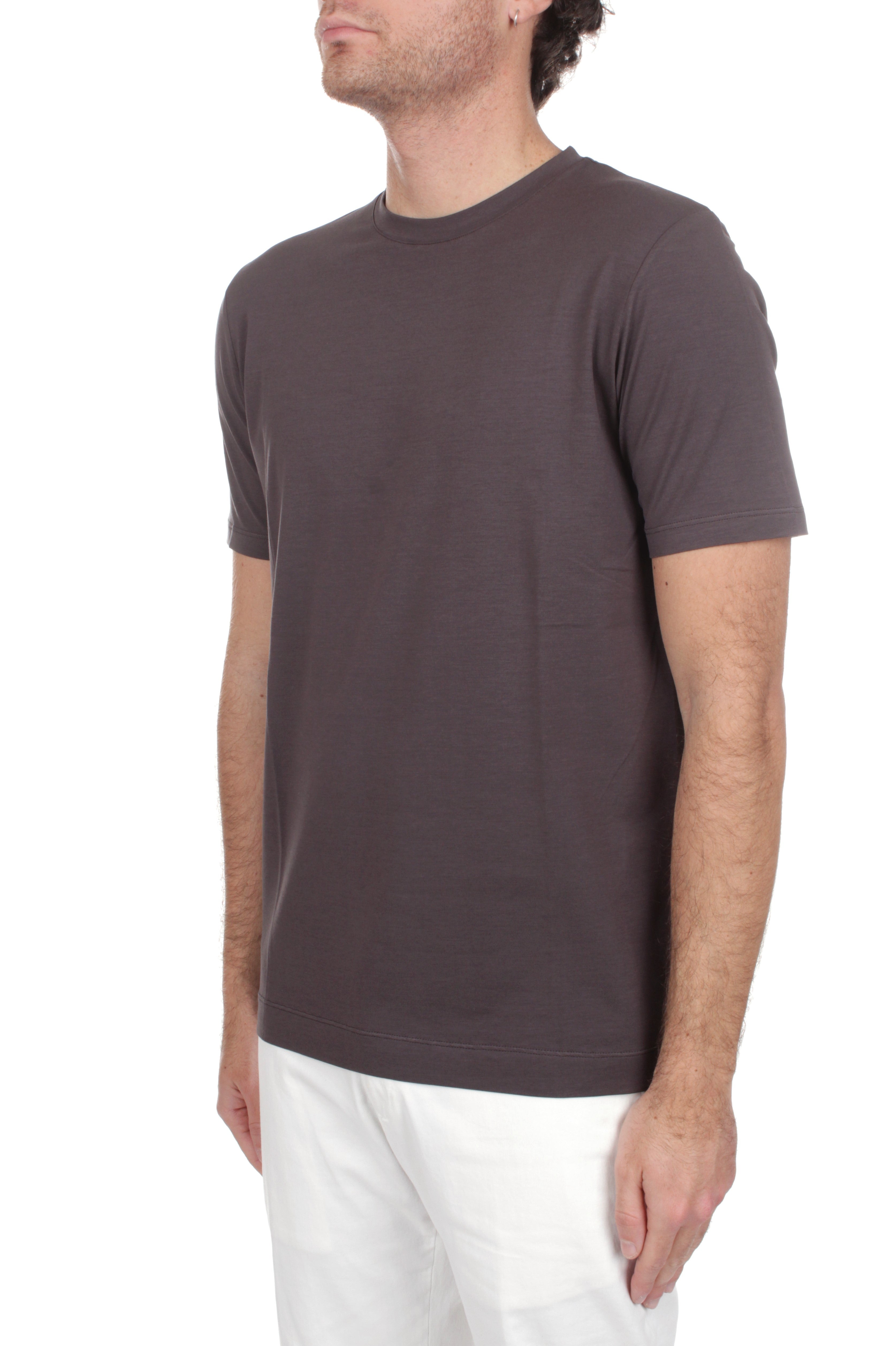 T-SHIRT Marrone Cruciani