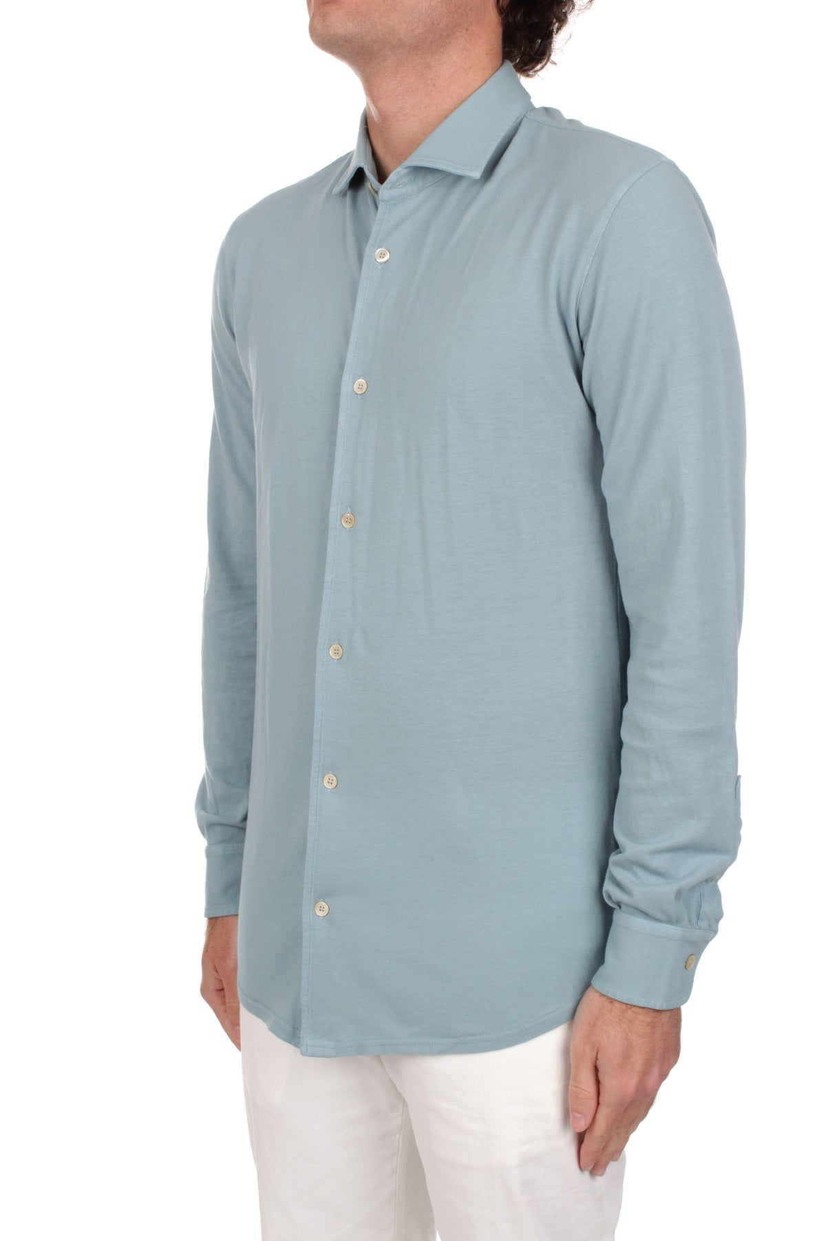 POLO Turchese Fedeli Cashmere