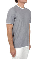 T-SHIRT Grigio Fedeli Cashmere