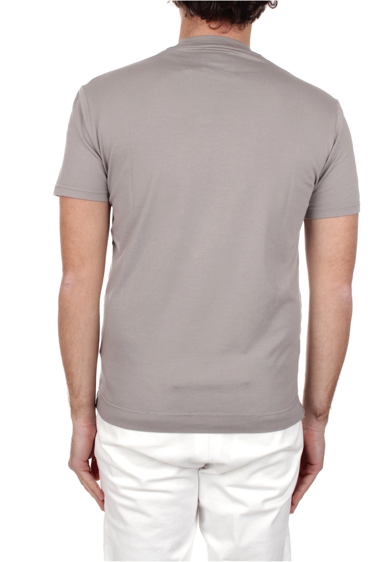 T-SHIRT Grigio Fedeli Cashmere