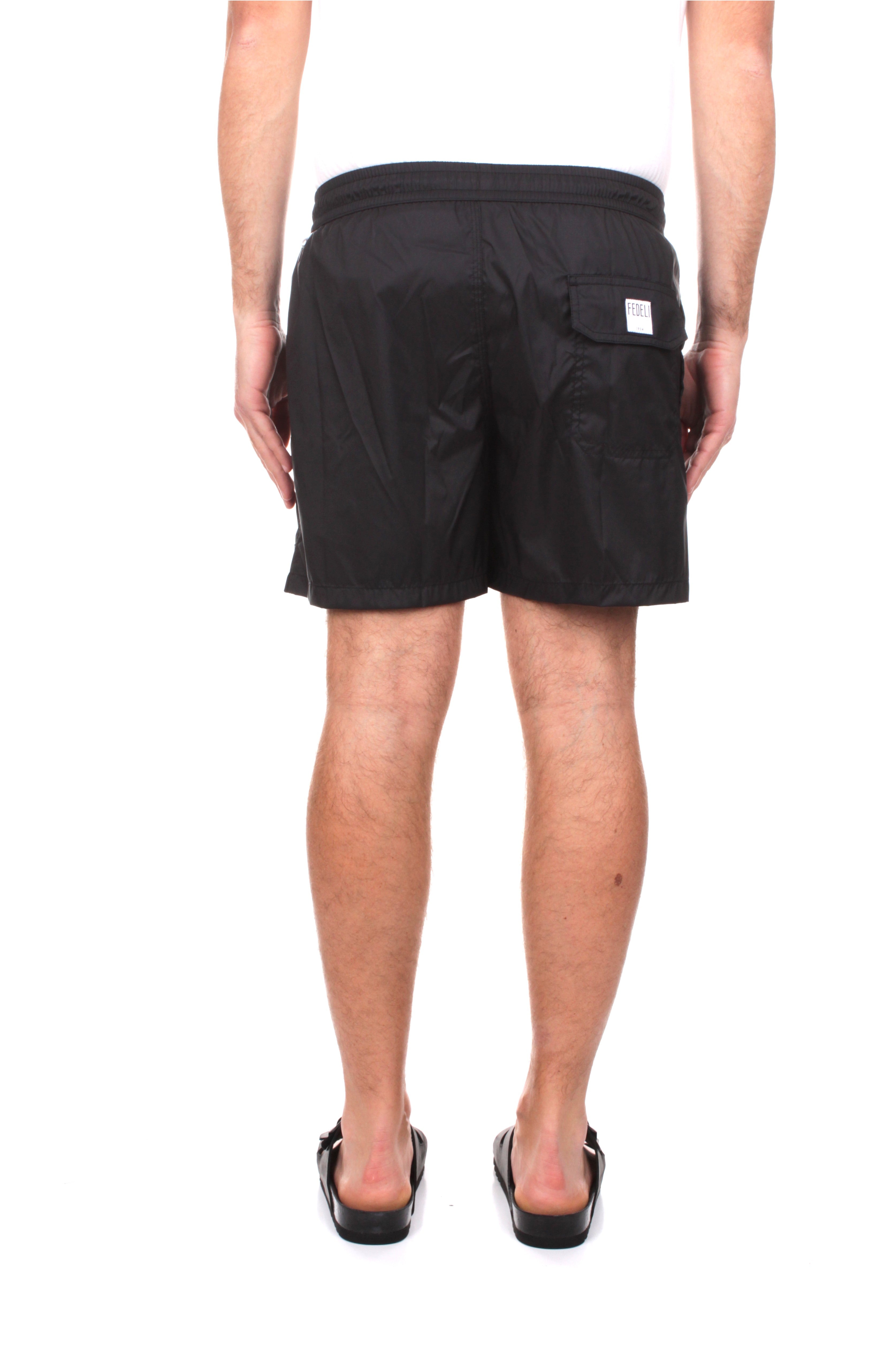 BOXER MARE Nero Fedeli Cashmere