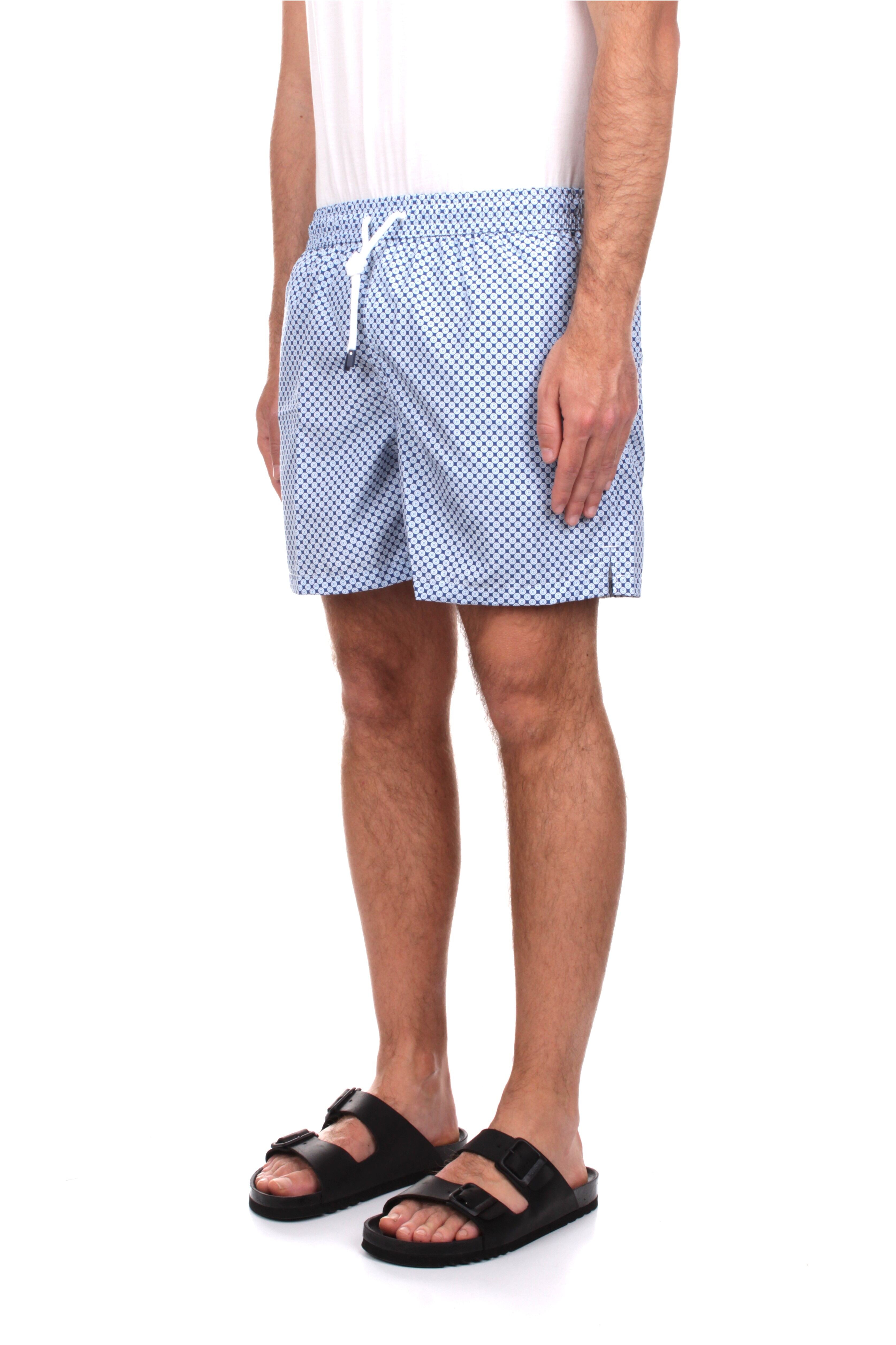 BOXER MARE Blu Fedeli Cashmere